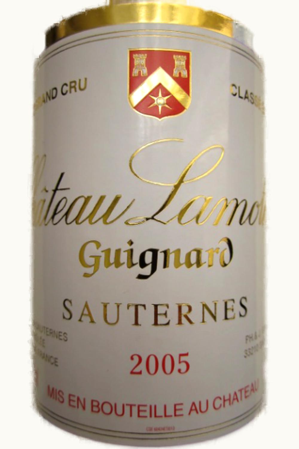 Lamothe Lamothe Sauternes Bordeaux France, 2005