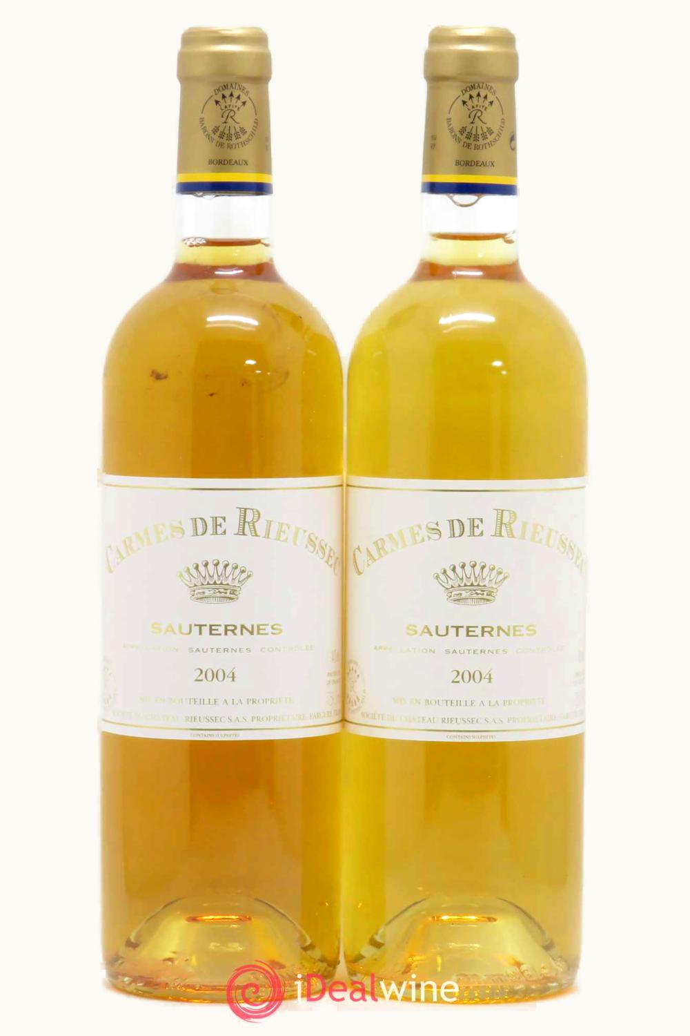 Château Rieussec Château Rieussec Bordeaux France, 2004