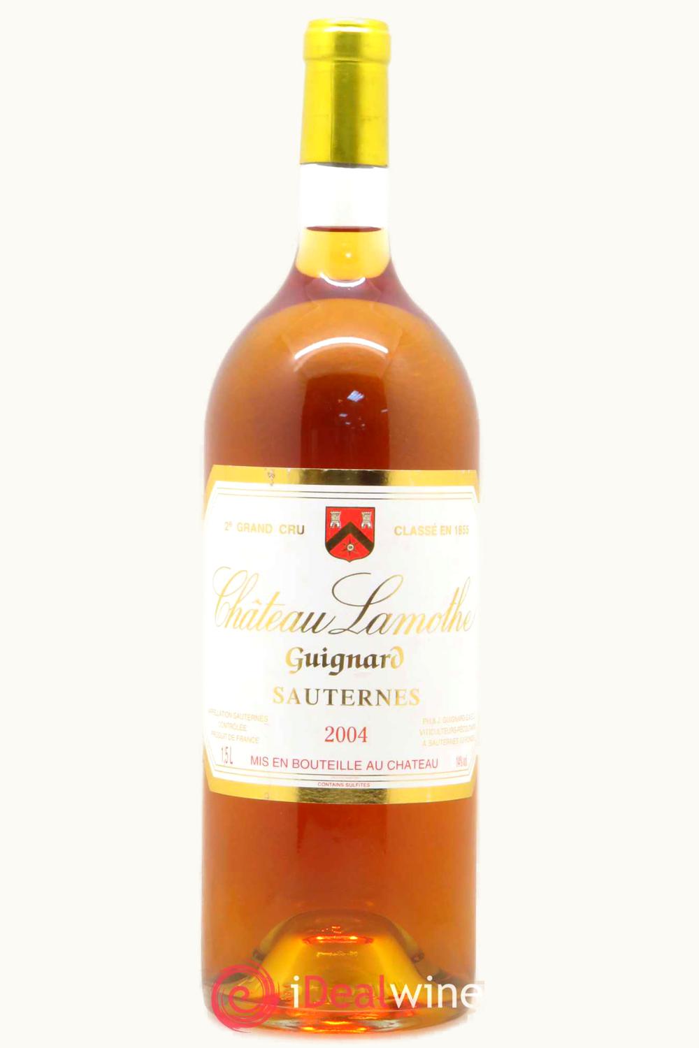 Château Lamothe Guignard Château Lamothe Guignard Sauternes Bordeaux France, 2004