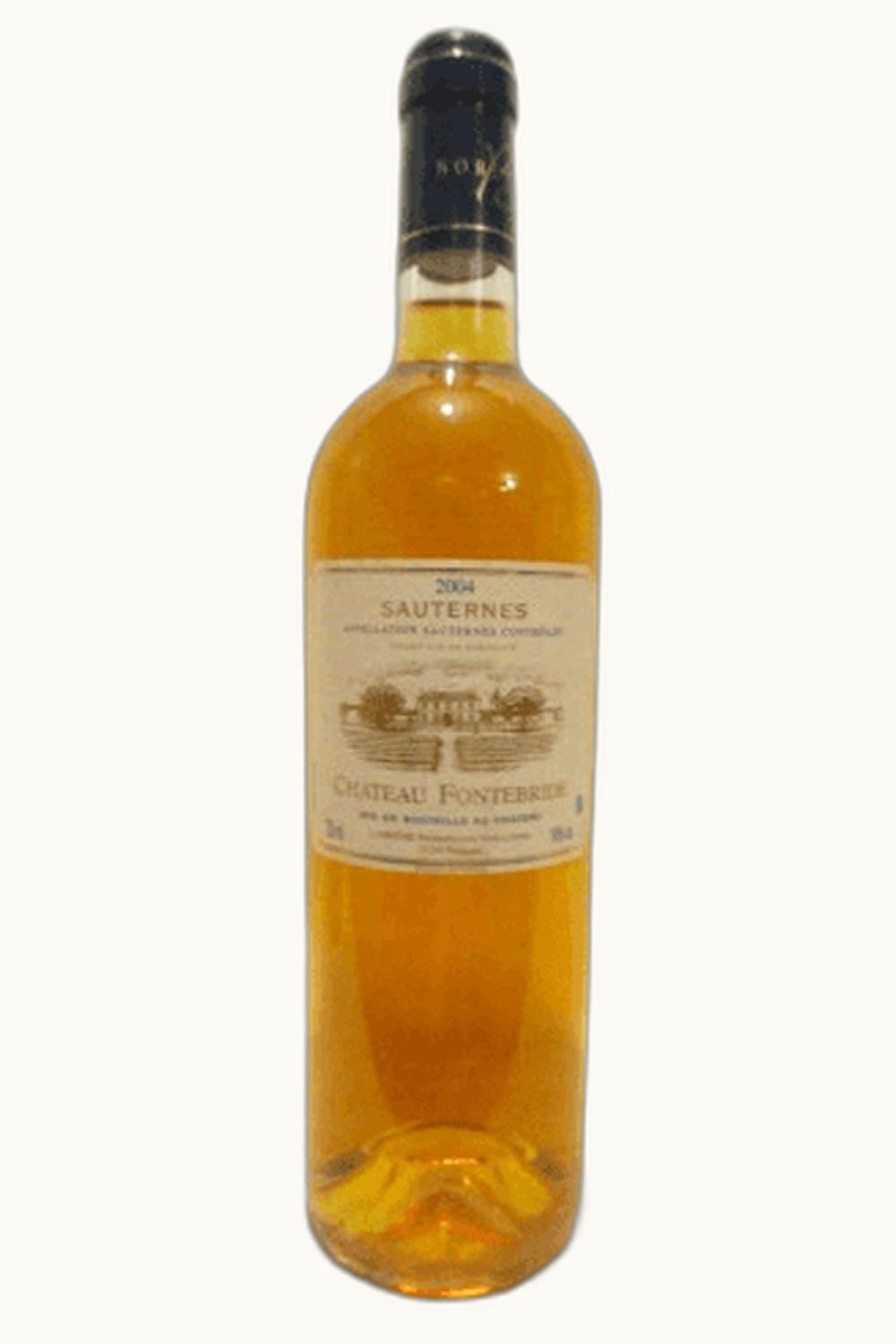 Fontebride Fontebride Sauternes Bordeaux France, 2004