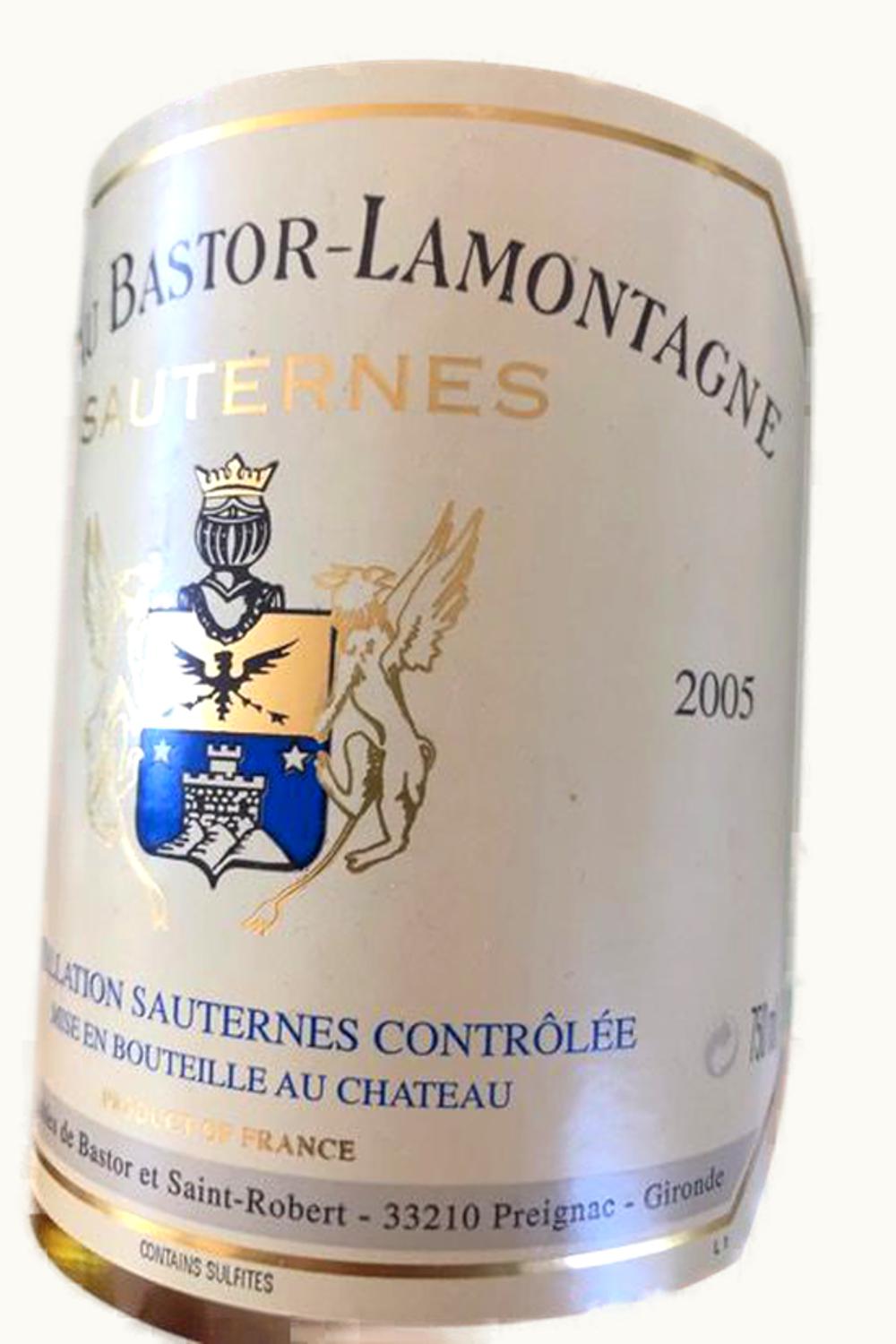 Château Bastor-Lamontagne Château Bastor-Lamontagne Sauternes Bordeaux France, 2003