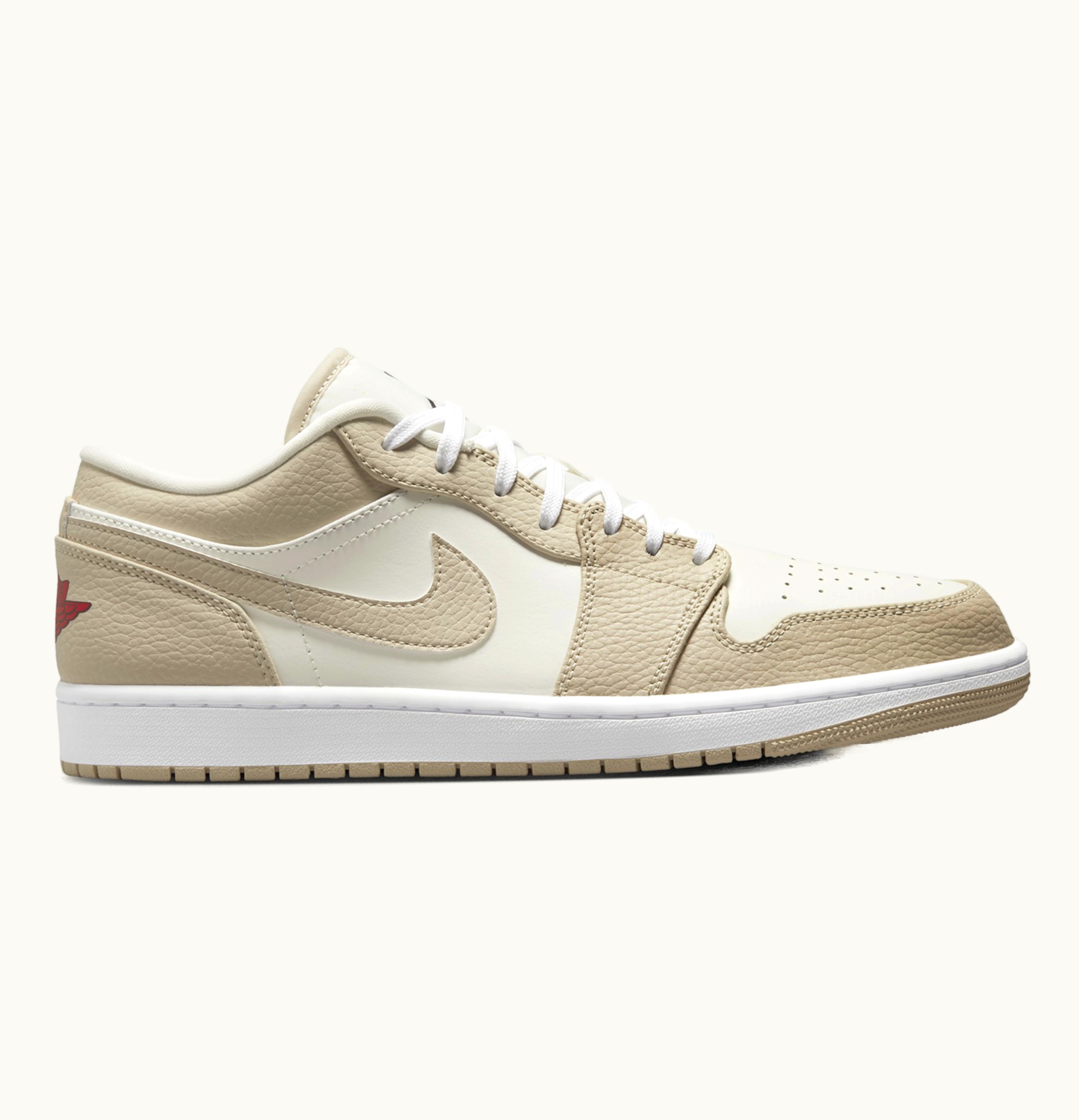 Jordan Air Jordan 1 Low SE Sail Rattan University Red