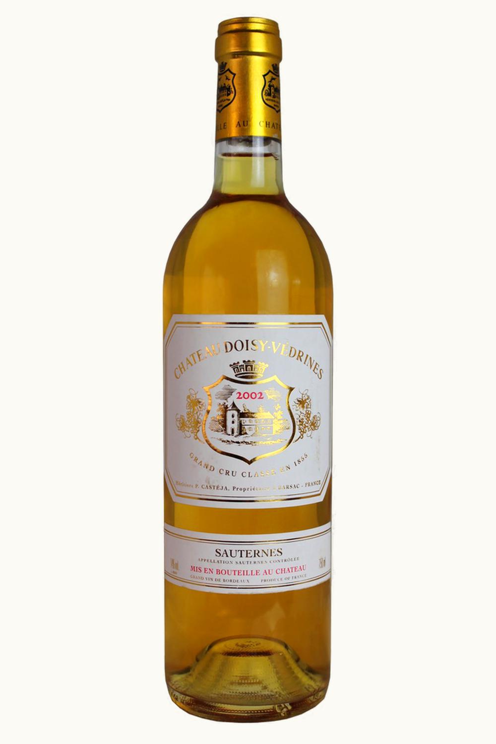 Château Doisy-Védrines Château Doisy-Védrines Sauternes Bordeaux France, 2002