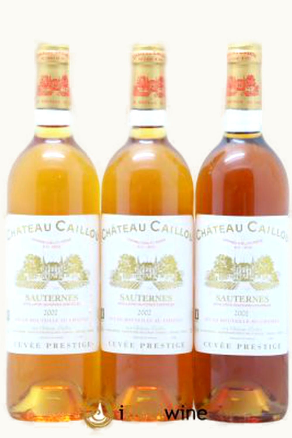Château Caillou Château Caillou Sauternes Bordeaux France, 2002