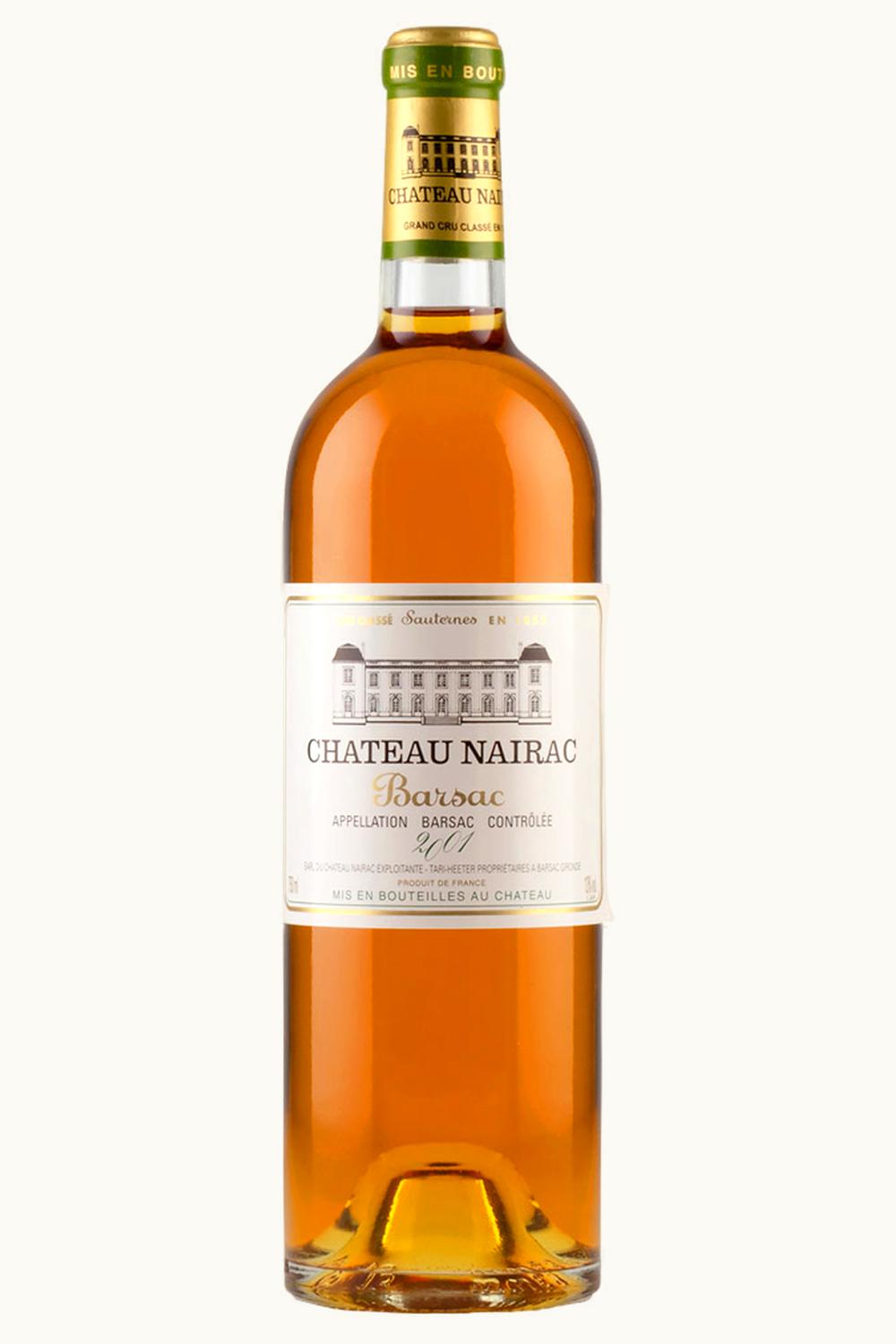 Château Nairac Château Nairac Sauternes Bordeaux France, 2001