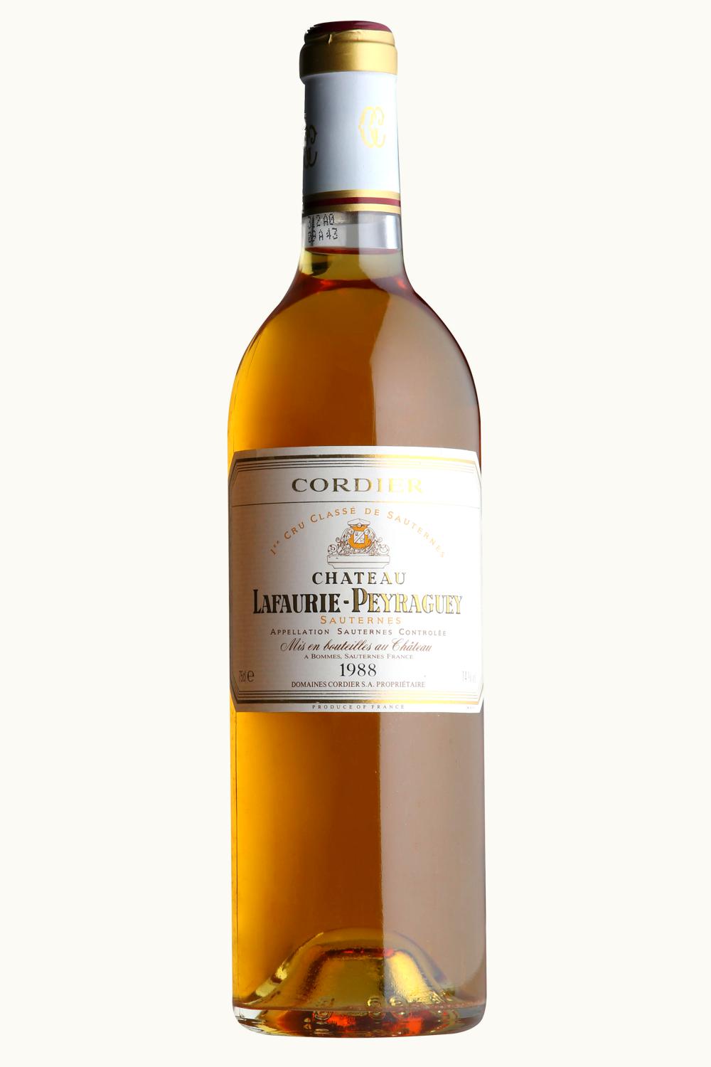 Château Lafaurie-Peyraguey Château Lafaurie-Peyraguey Sauternes Bordeaux France, 2001