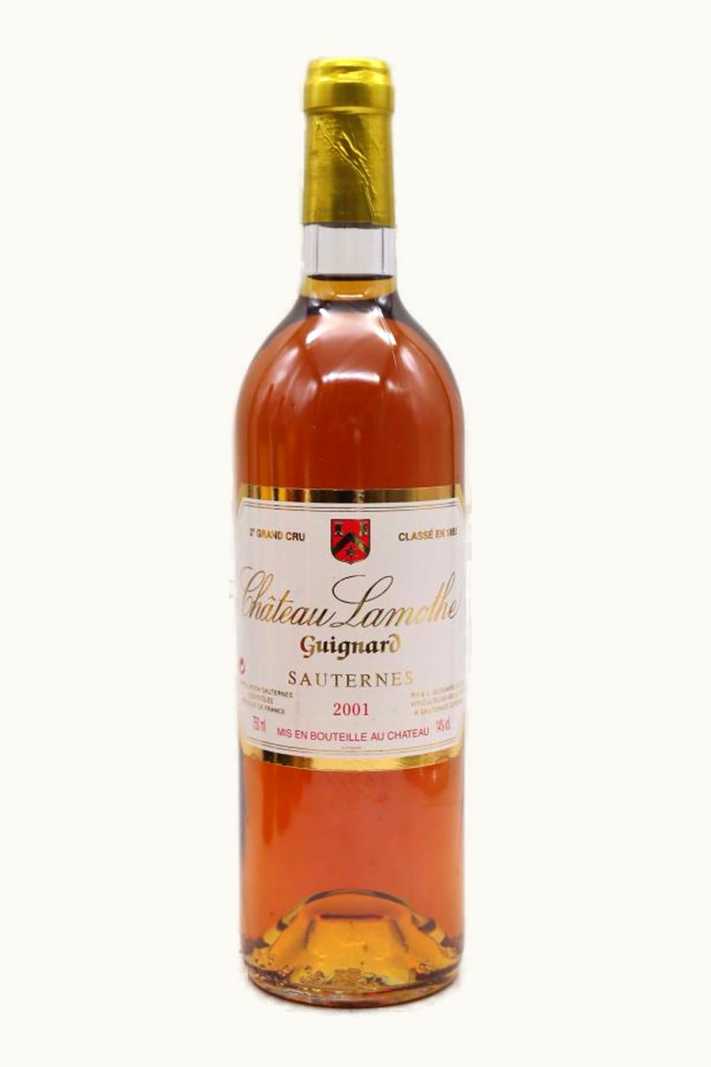Château Lamothe Guignard Château Lamothe Guignard Sauternes Bordeaux France, 2001 UZ0697084