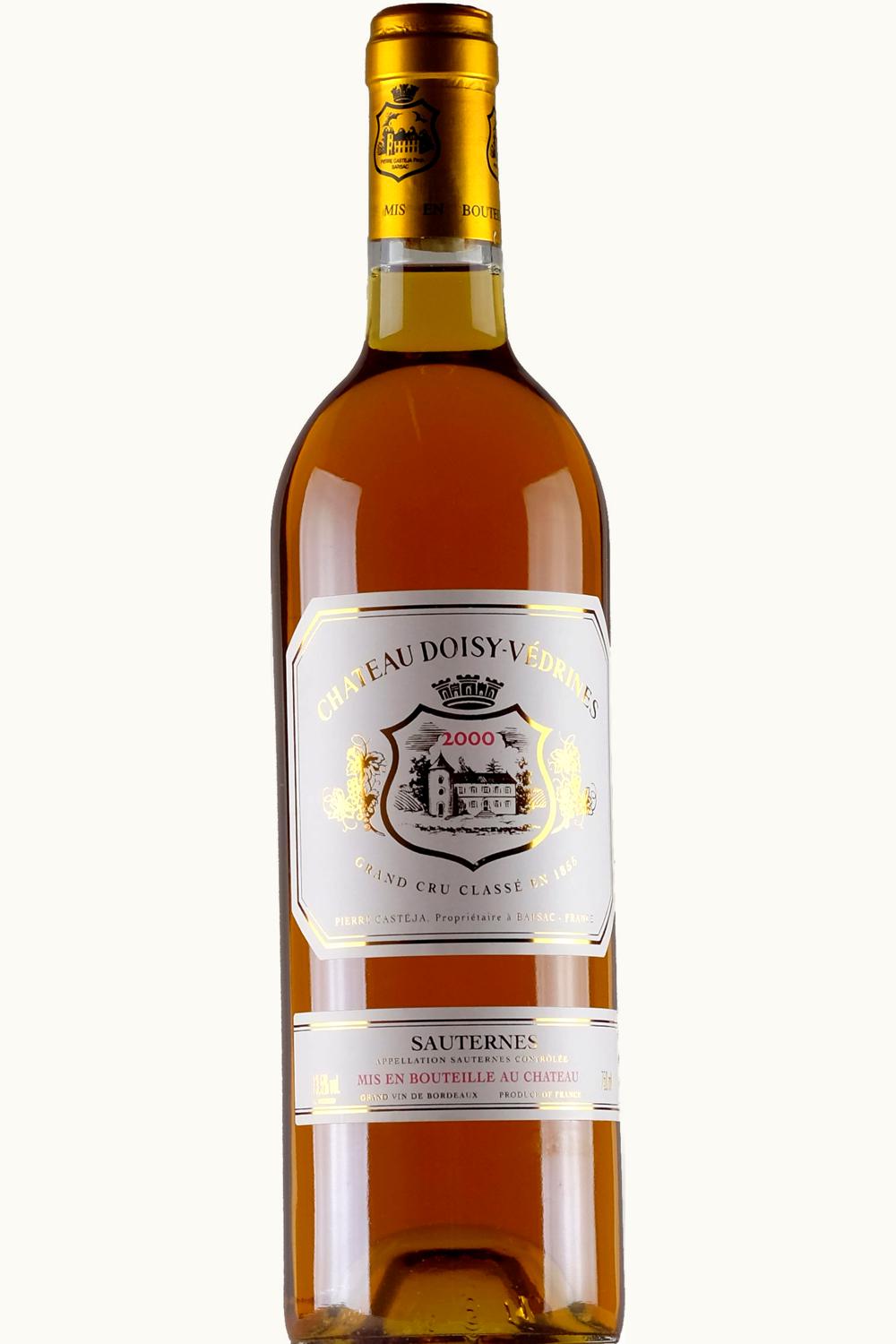 Château Doisy-Védrines Château Doisy-Védrines Sauternes Bordeaux France, 2000