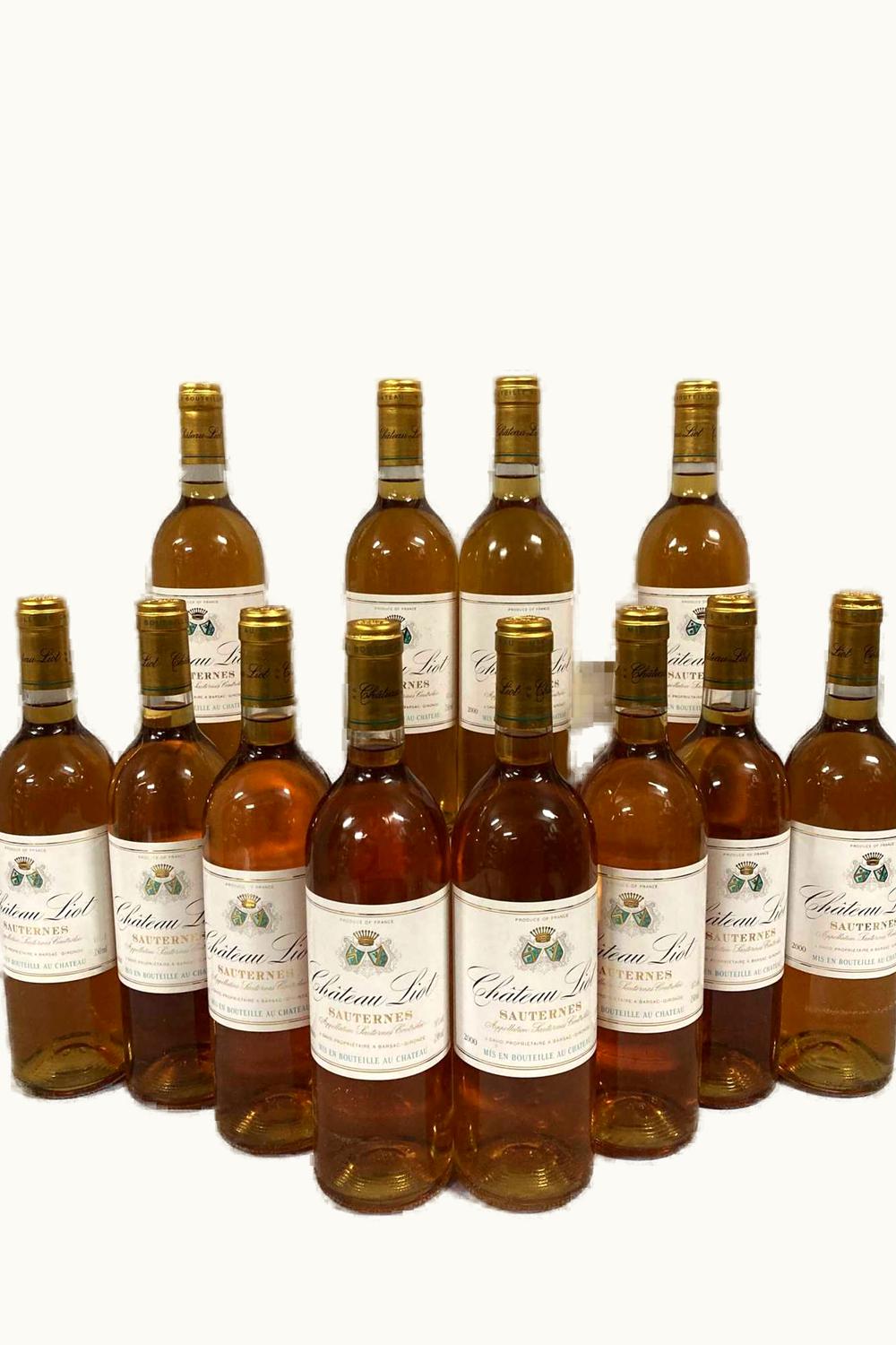 Château Liot Liot Sauternes Bordeaux France, 2000