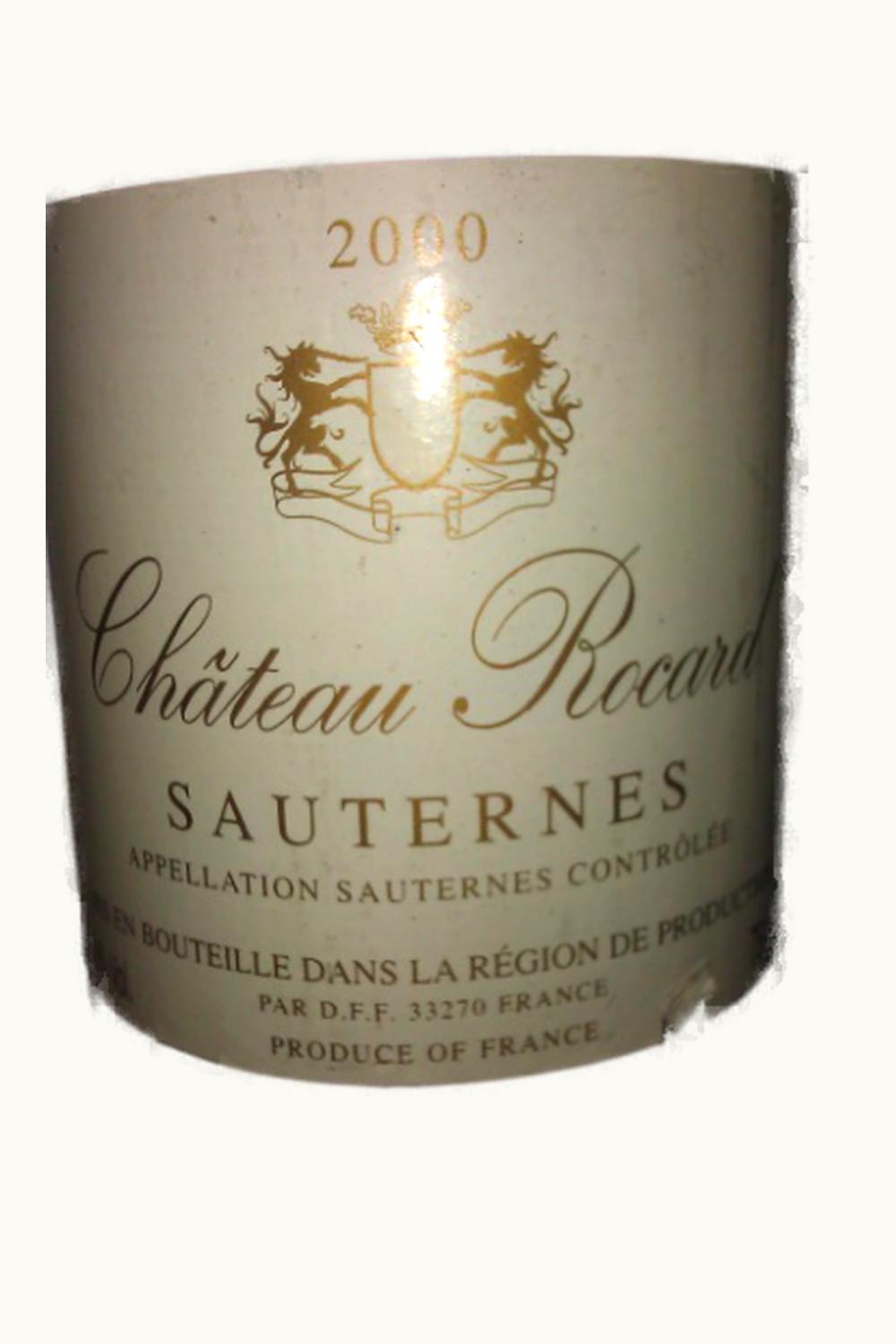 St Amand St Amand Sauternes Bordeaux France, 2000