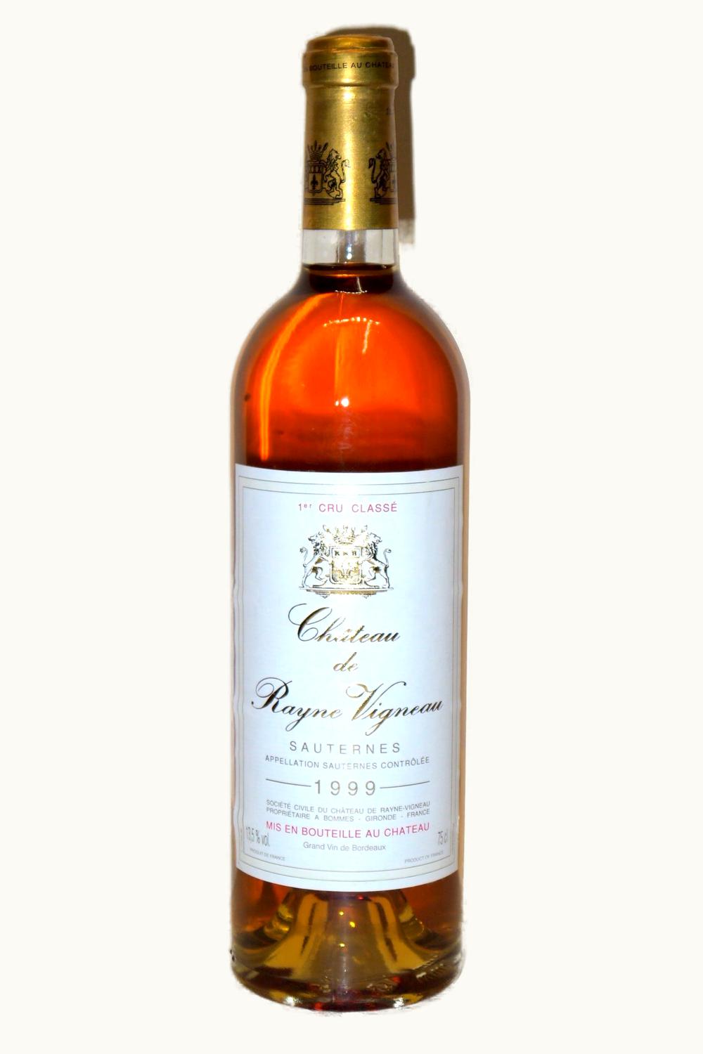Château de Rayne Vigneau Château de Rayne Vigneau Sauternes Bordeaux France, 1999
