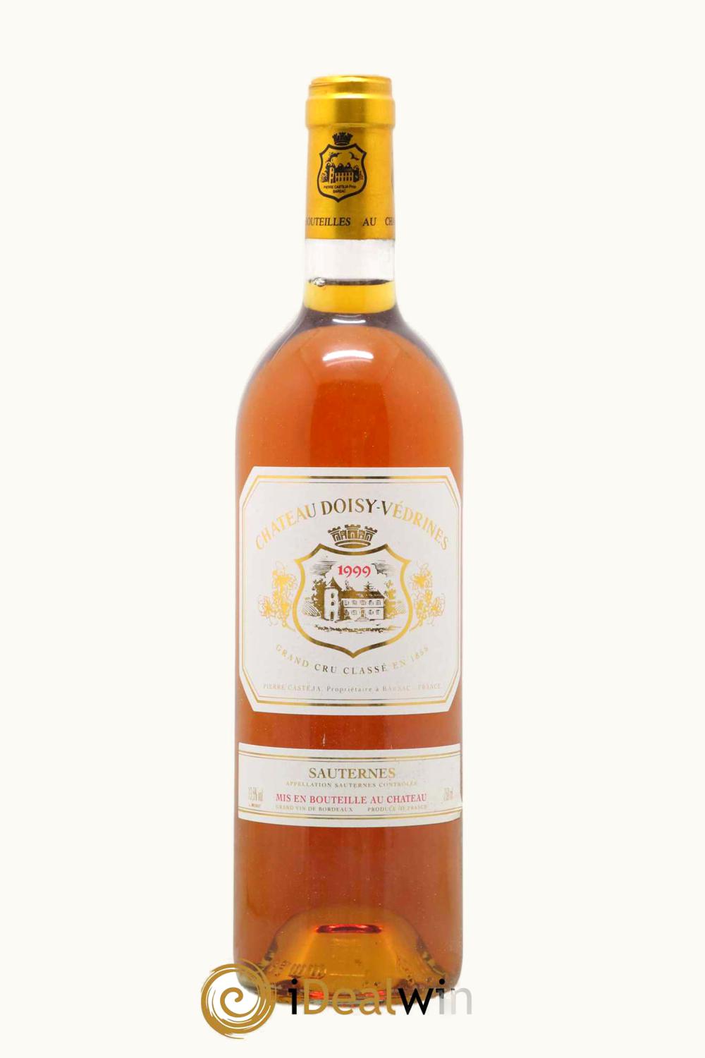 Château Doisy-Védrines Château Doisy-Védrines Sauternes Bordeaux France, 1999