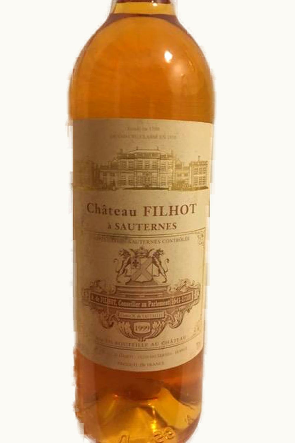 Château Filhot Château Filhot Sauternes Bordeaux France, 1999