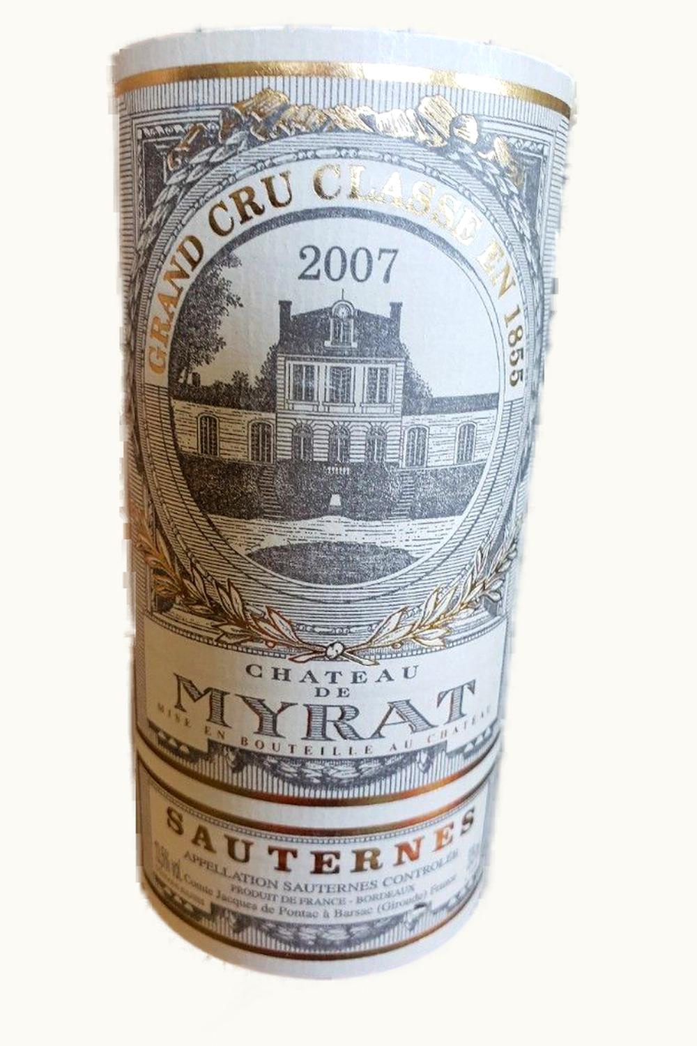Château de Myrat Château de Myrat Sauternes Barsac Bordeaux France, 1999