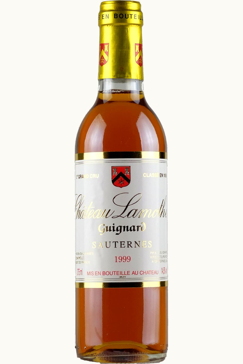 Château Lamothe Guignard Château Lamothe Guignard Sauternes Bordeaux France, 1999