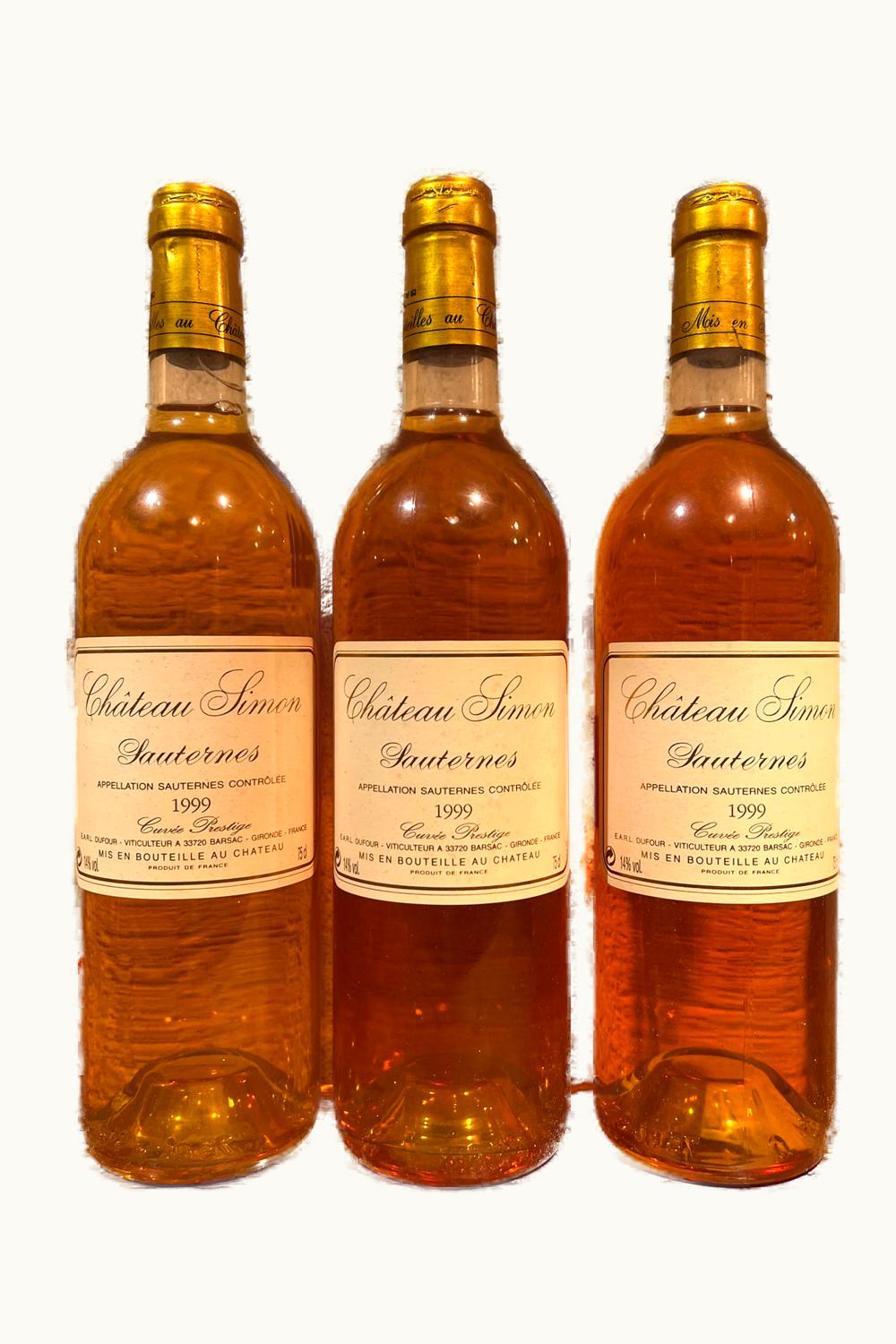 Simon Barsac Simon Barsac Sauternes Bordeaux France, 1999