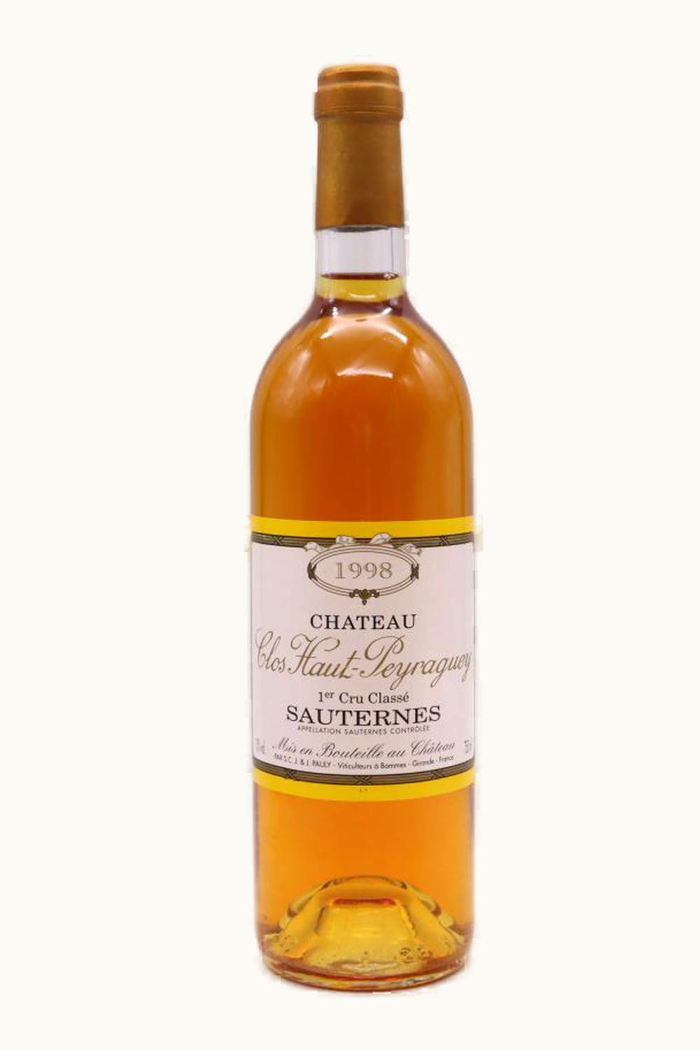 Château Lafaurie-Peyraguey Château Lafaurie-Peyraguey Sauternes, 1998