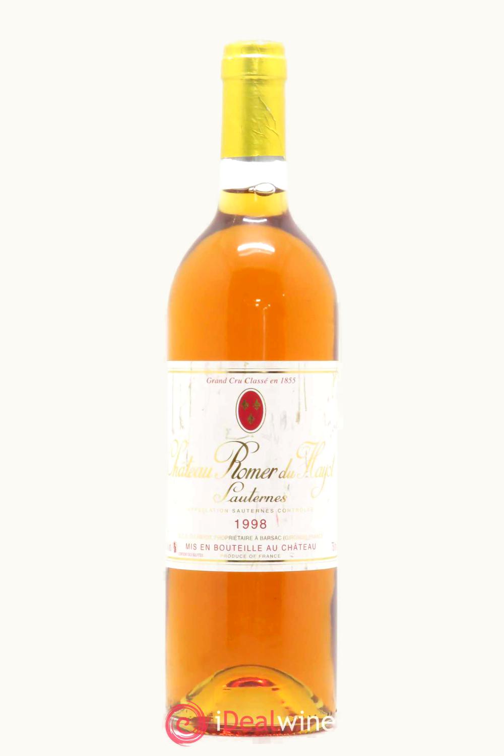 Château Romer Château Romer Sauternes, 1998
