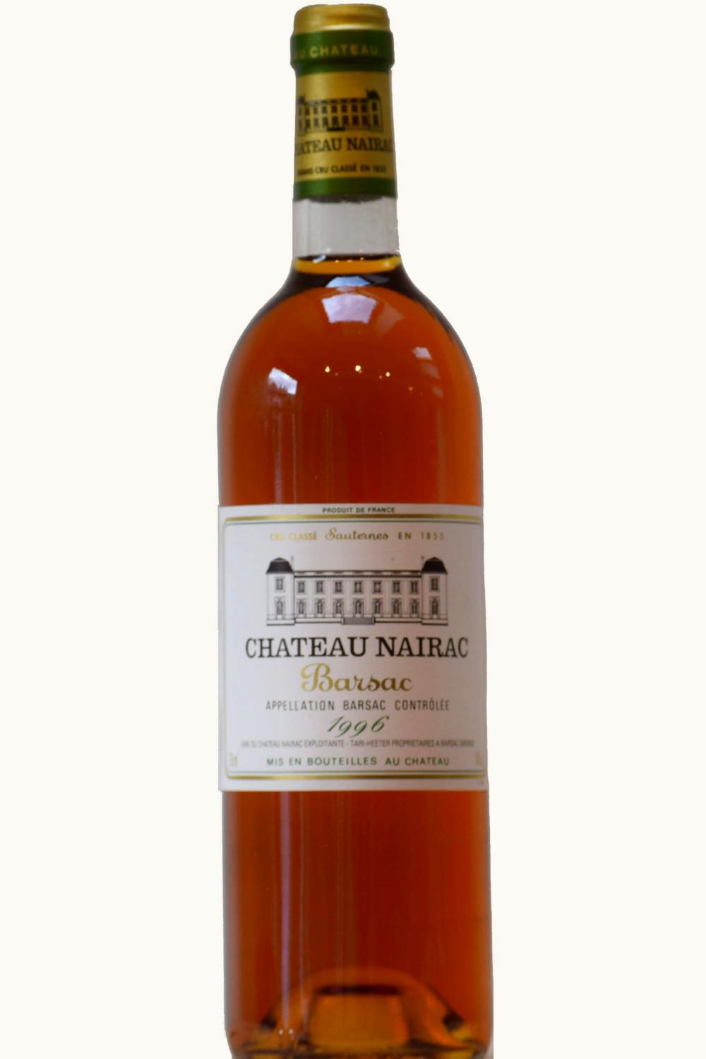 Château Nairac Château Nairac Barsac Sauternes, 1996