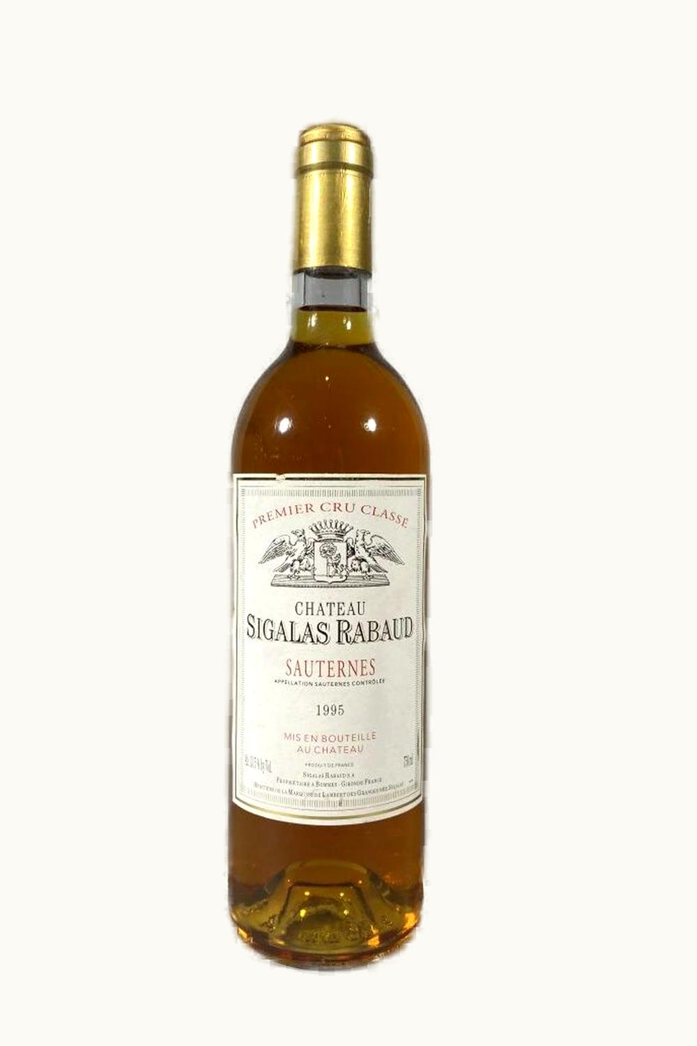 Château Sigalas-Rabaud Château Sigalas-Rabaud Sauternes, 1995