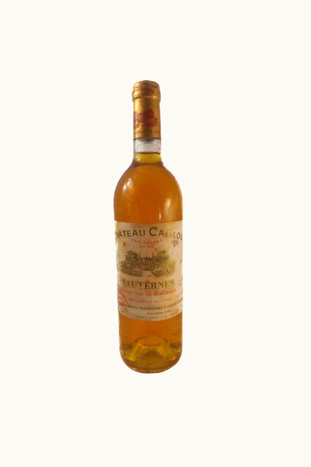 Château Caillou Château Caillou Sauternes, 1995