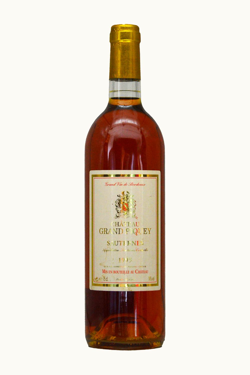 Grand Piquey Grand Piquey Sauternes, 1995