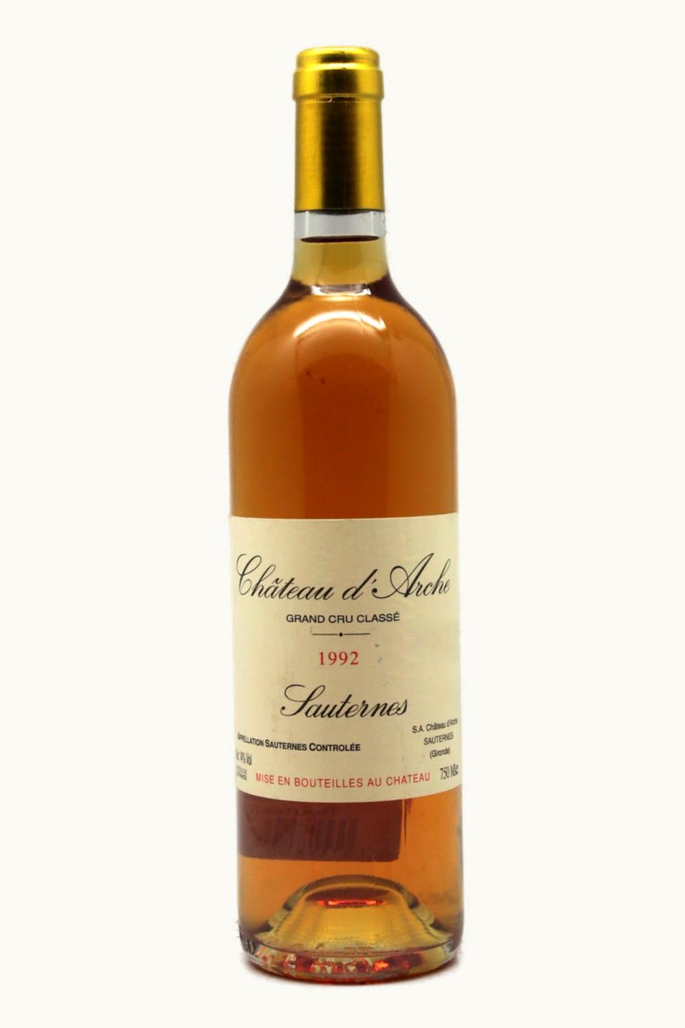 Château d'Arche Château d'Arche Sauternes, 1992