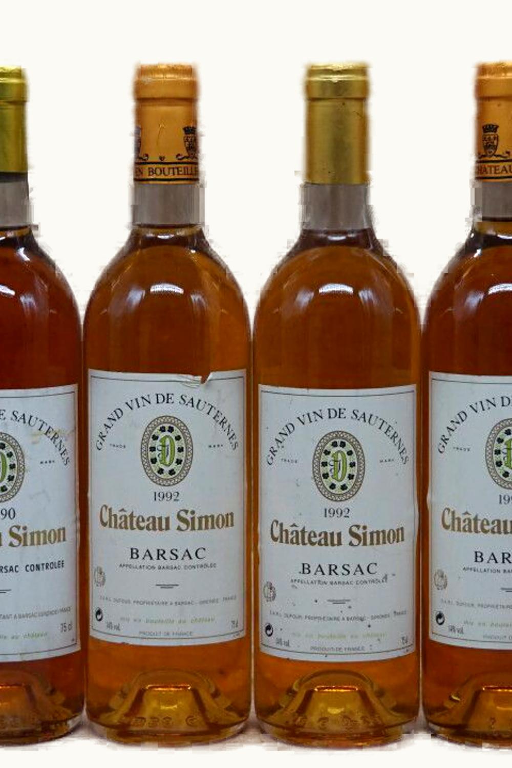 Simon Simon Barsac Sauternes, 1992