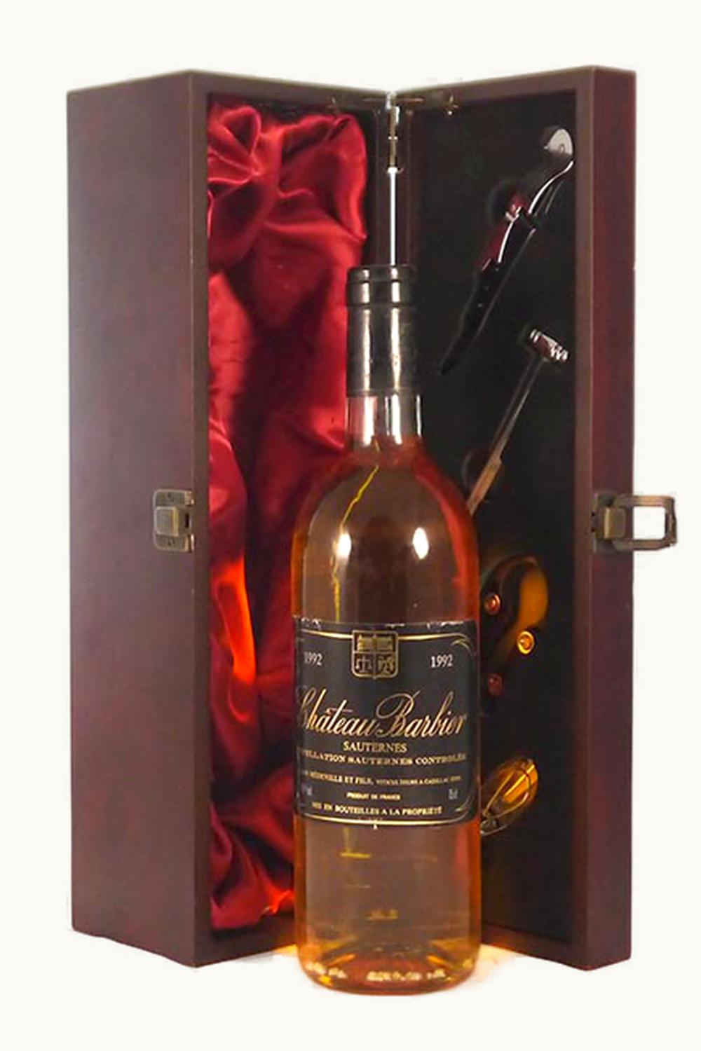 Barbier Barbier Sauternes, 1992