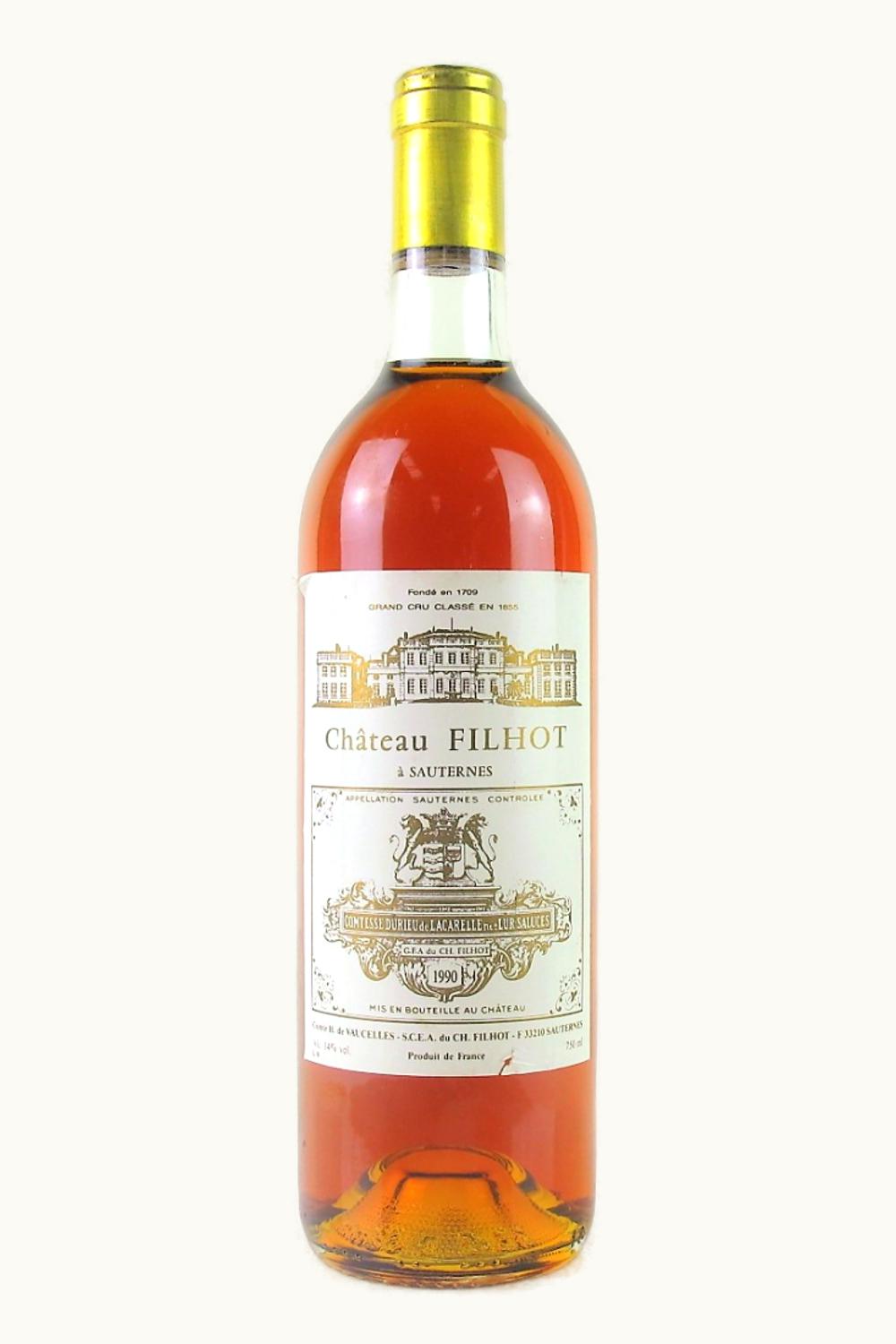 Château Filhot Château Filhot Sauternes, 1990 UZ0697298