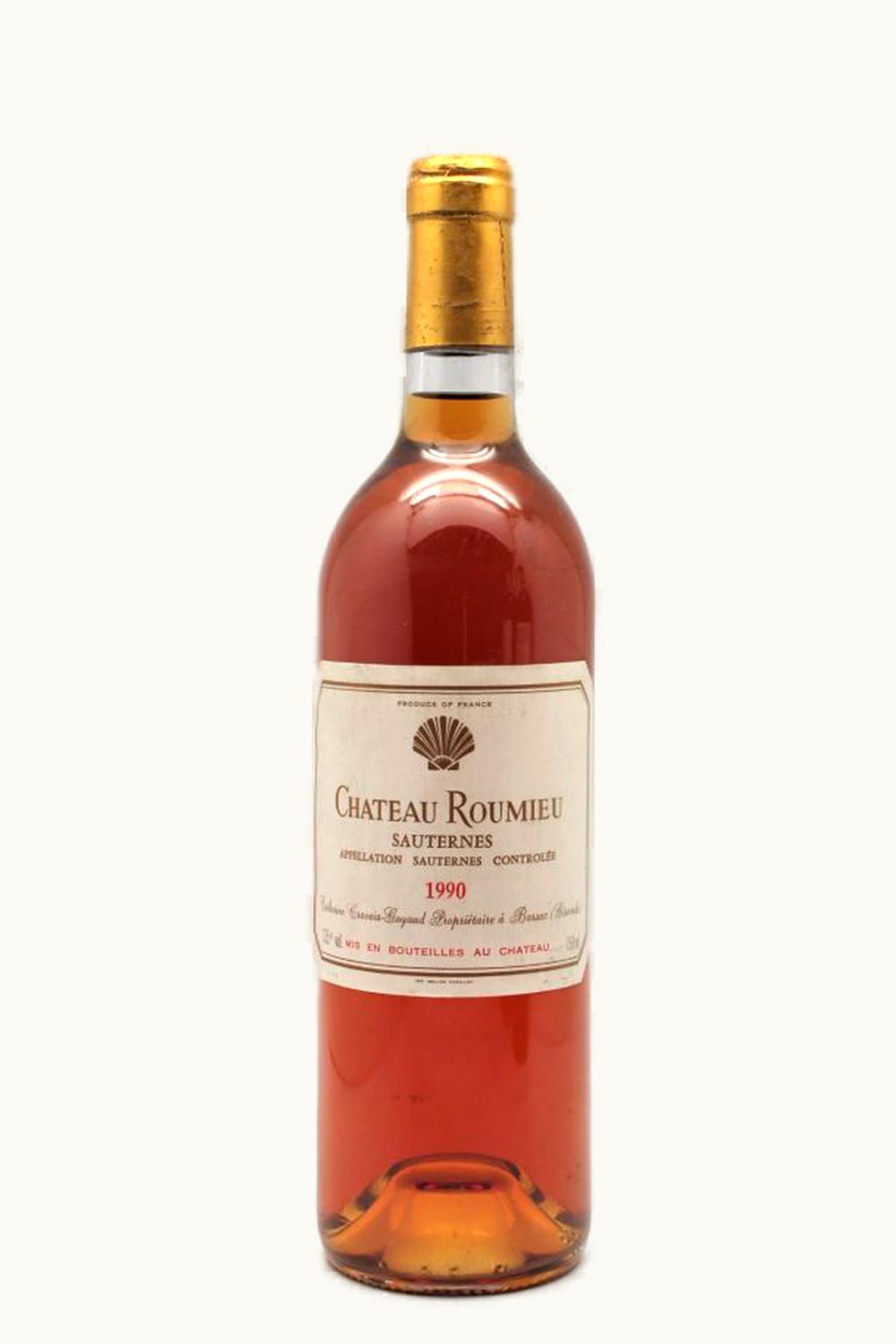 Château Roumieu Château Roumieu Sauternes, 1990