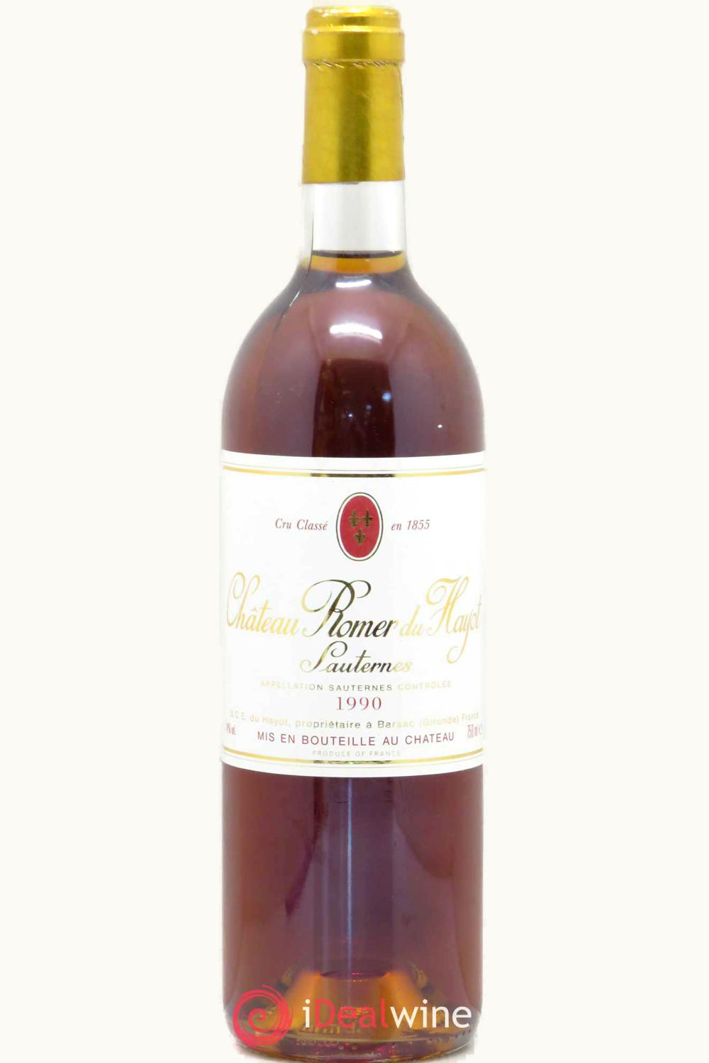 Château Romer Château Romer Sauternes, 1990