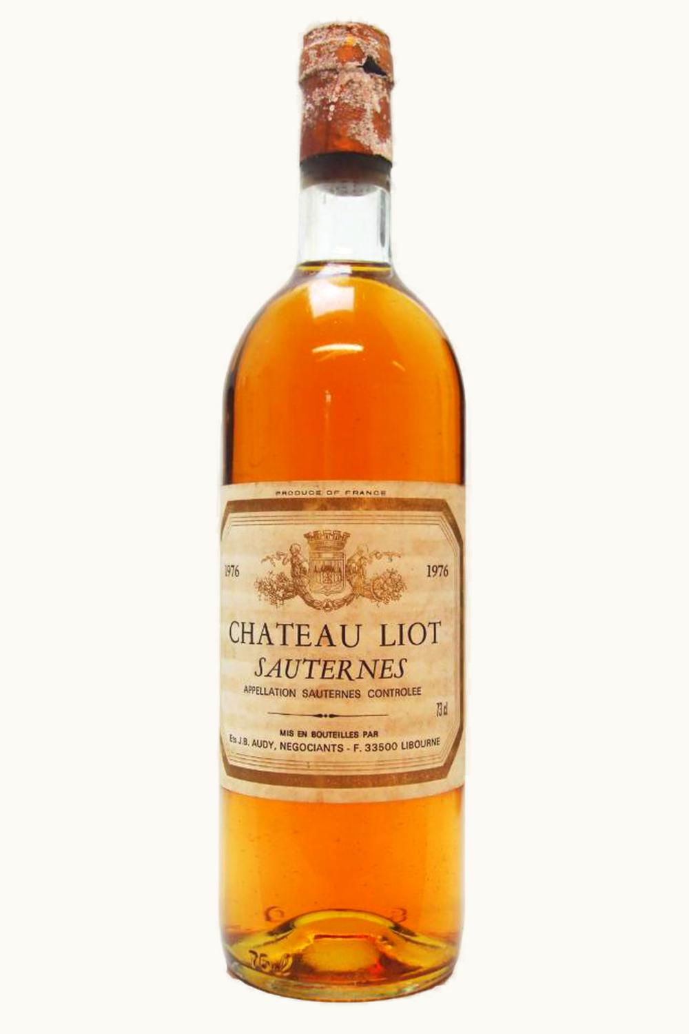 Château Liot Liot Sauternes, 1990