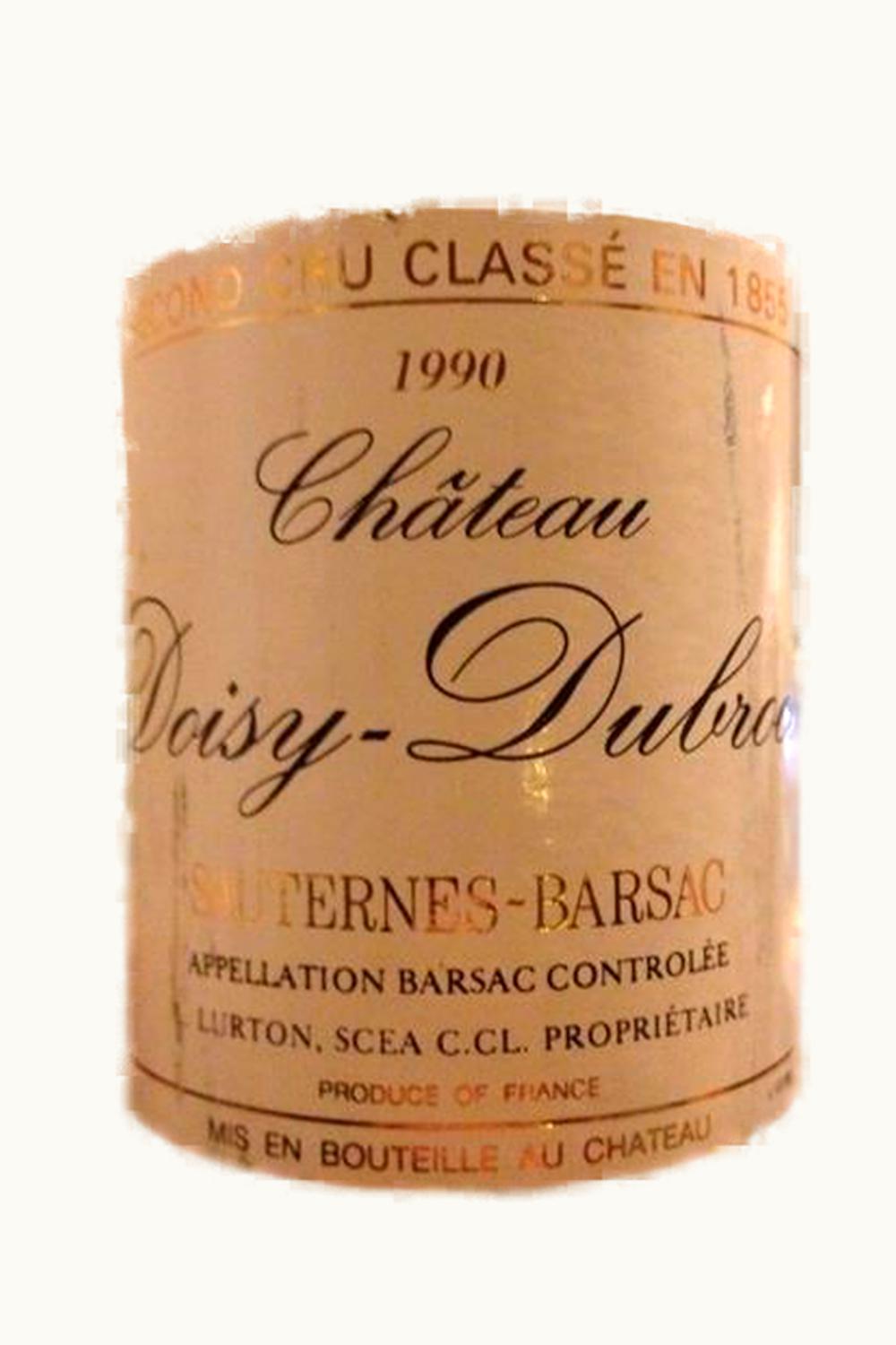 Château Doisy-Dubroca Château Doisy-Dubroca Barsac Sauternes, 1990