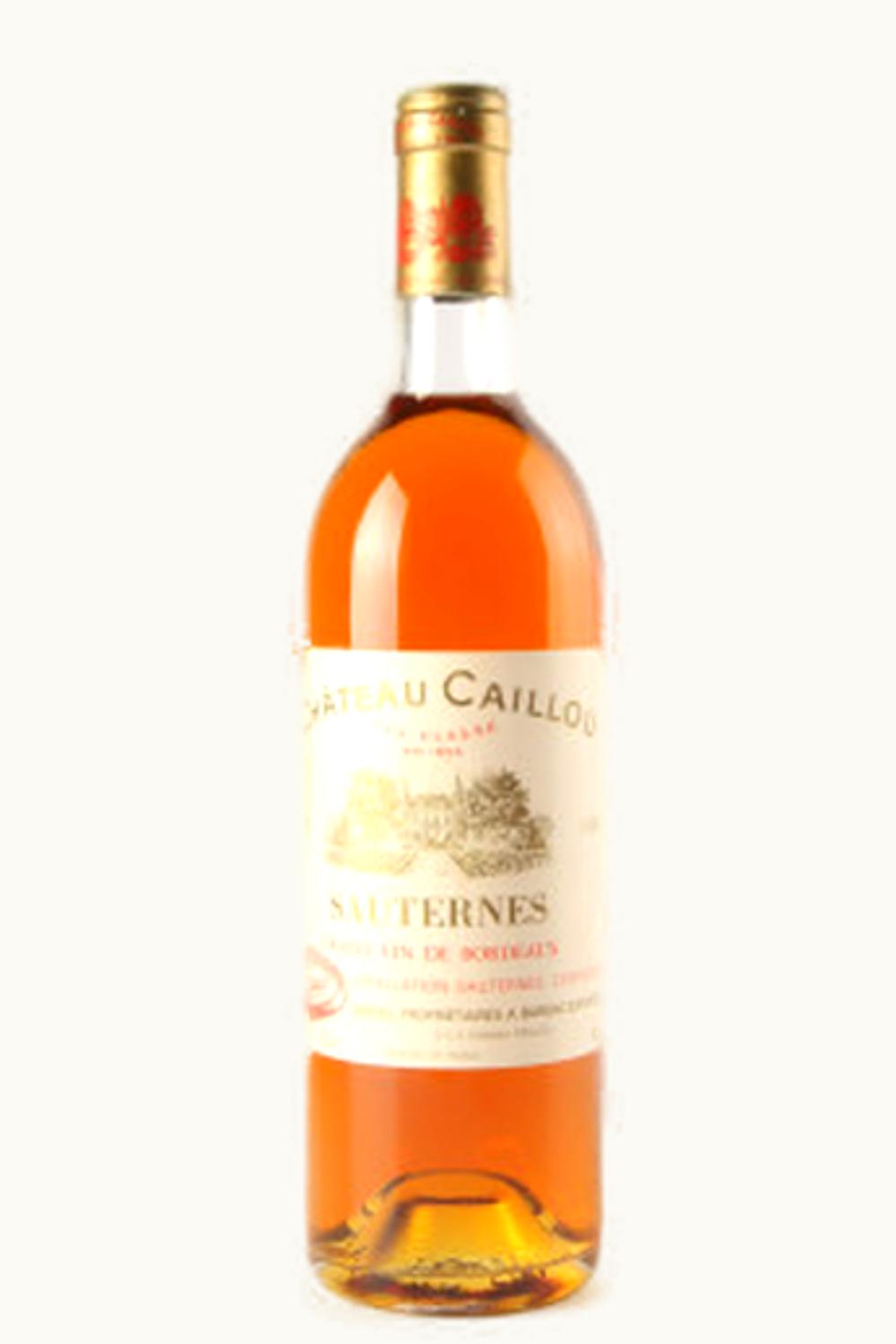Château Caillou Château Caillou Sauternes, 1988