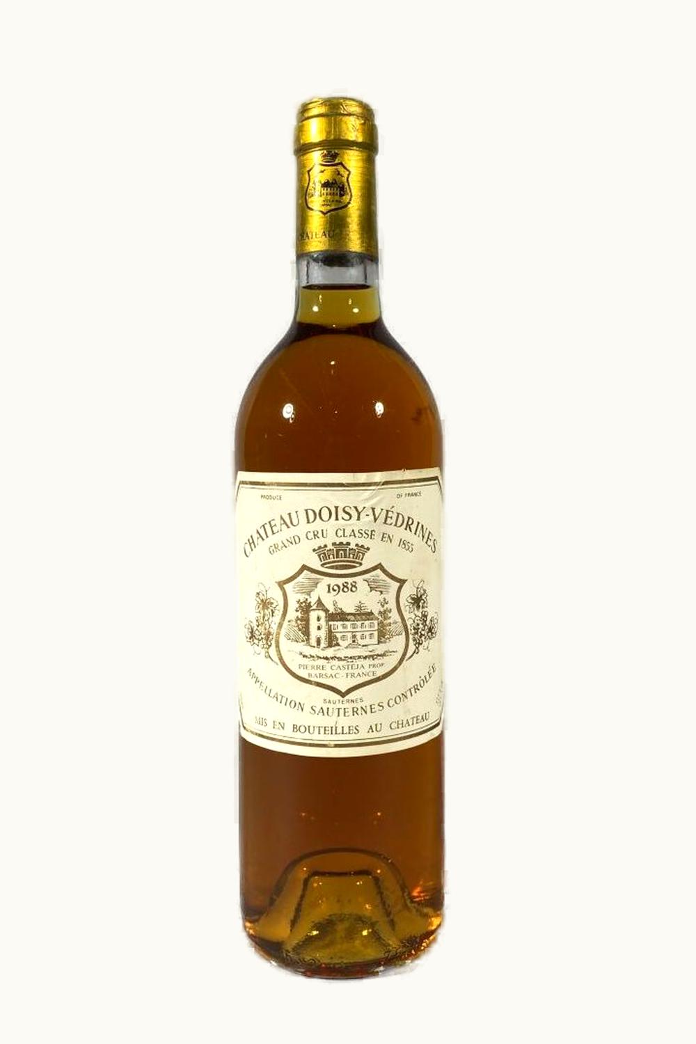 Château Doisy-Védrines Château Doisy-Védrines Sauternes, 1988