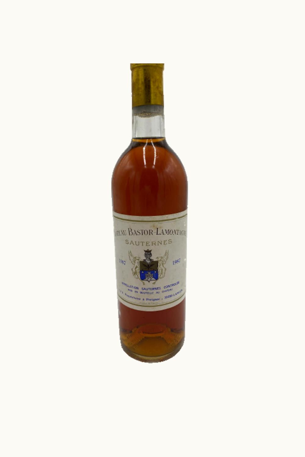 Château Bastor-Lamontagne Château Bastor-Lamontagne Sauternes, 1987