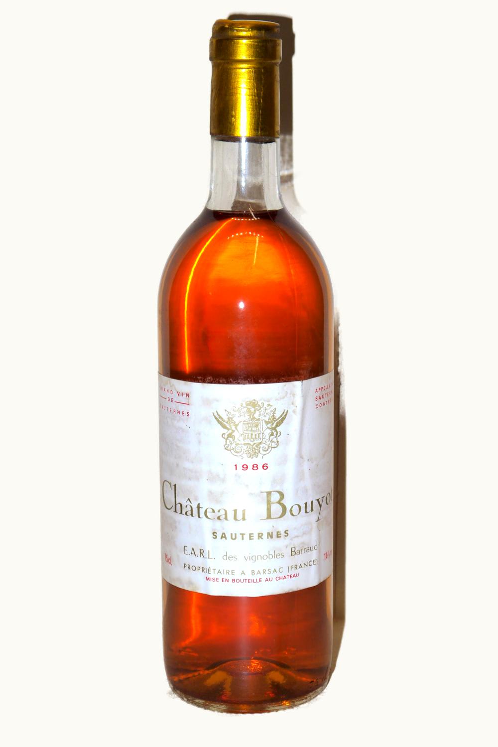 Bouyot Bouyot Sauternes, 1986