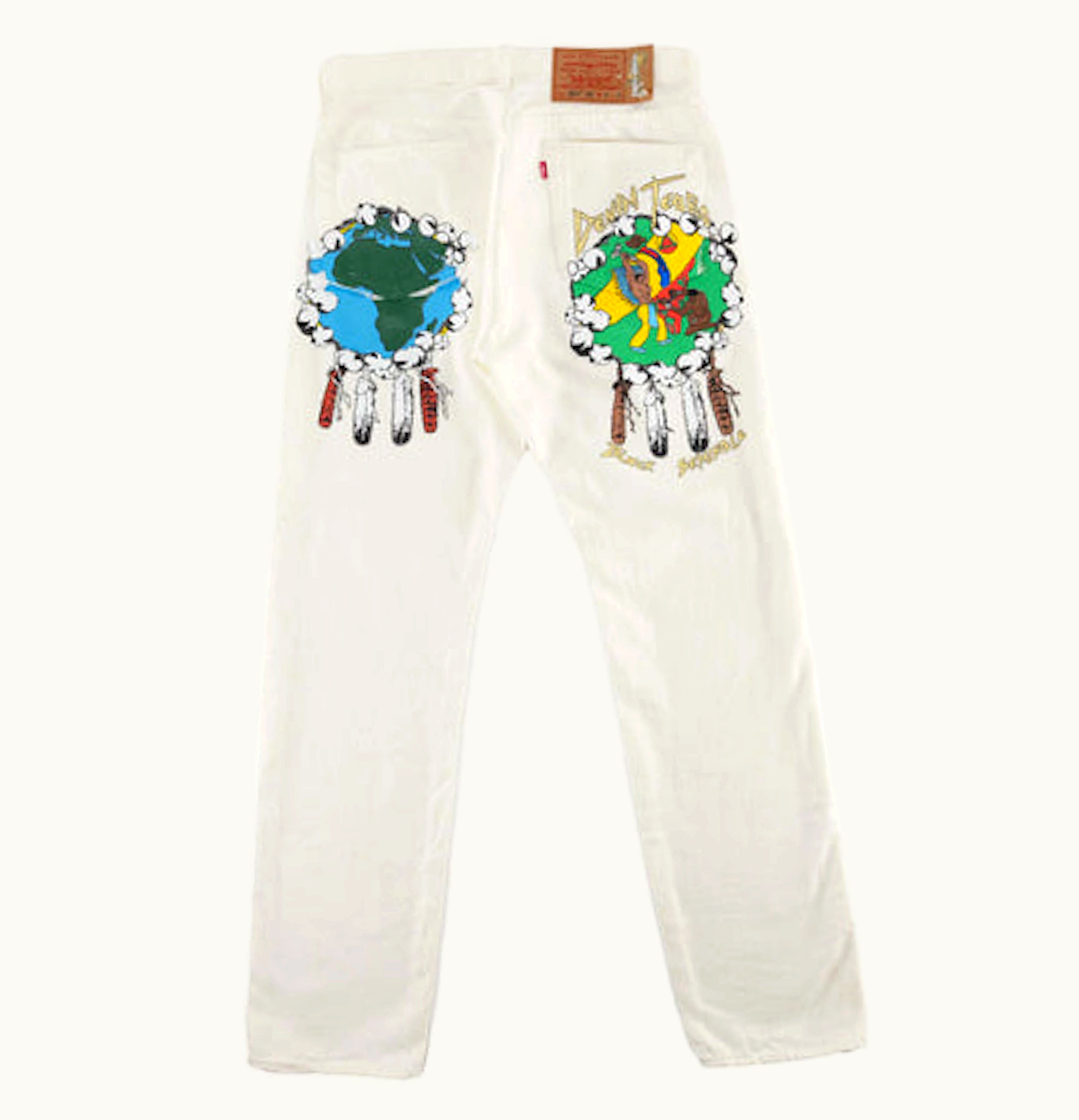Denim Tears Denim Tears Onia Jean White