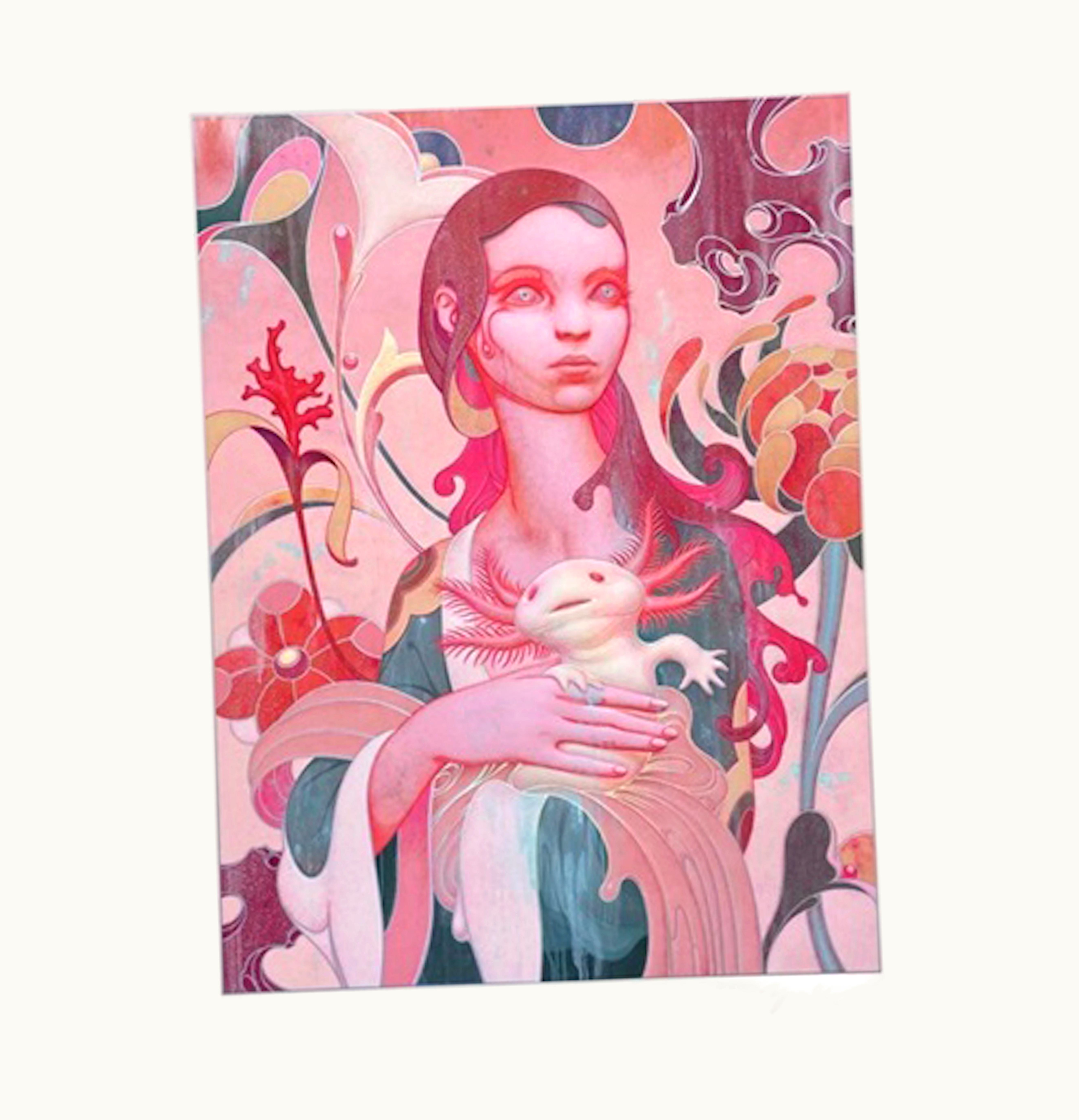 James Jean James Jean Lady With An Axolotl Print Signed Edition of 747