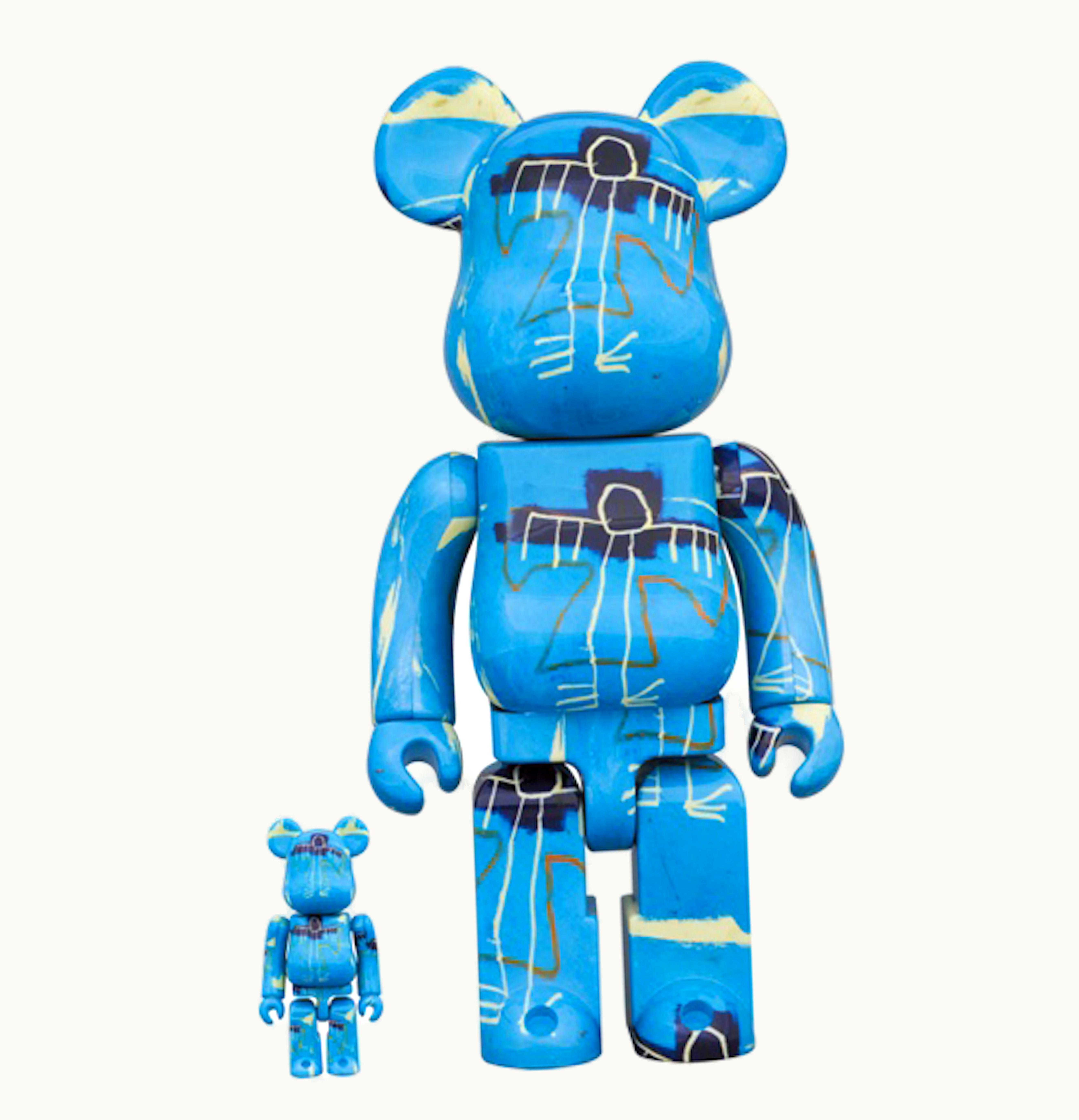 Bearbrick Bearbrick Jean Michel Basquiat 9 100 400 Set