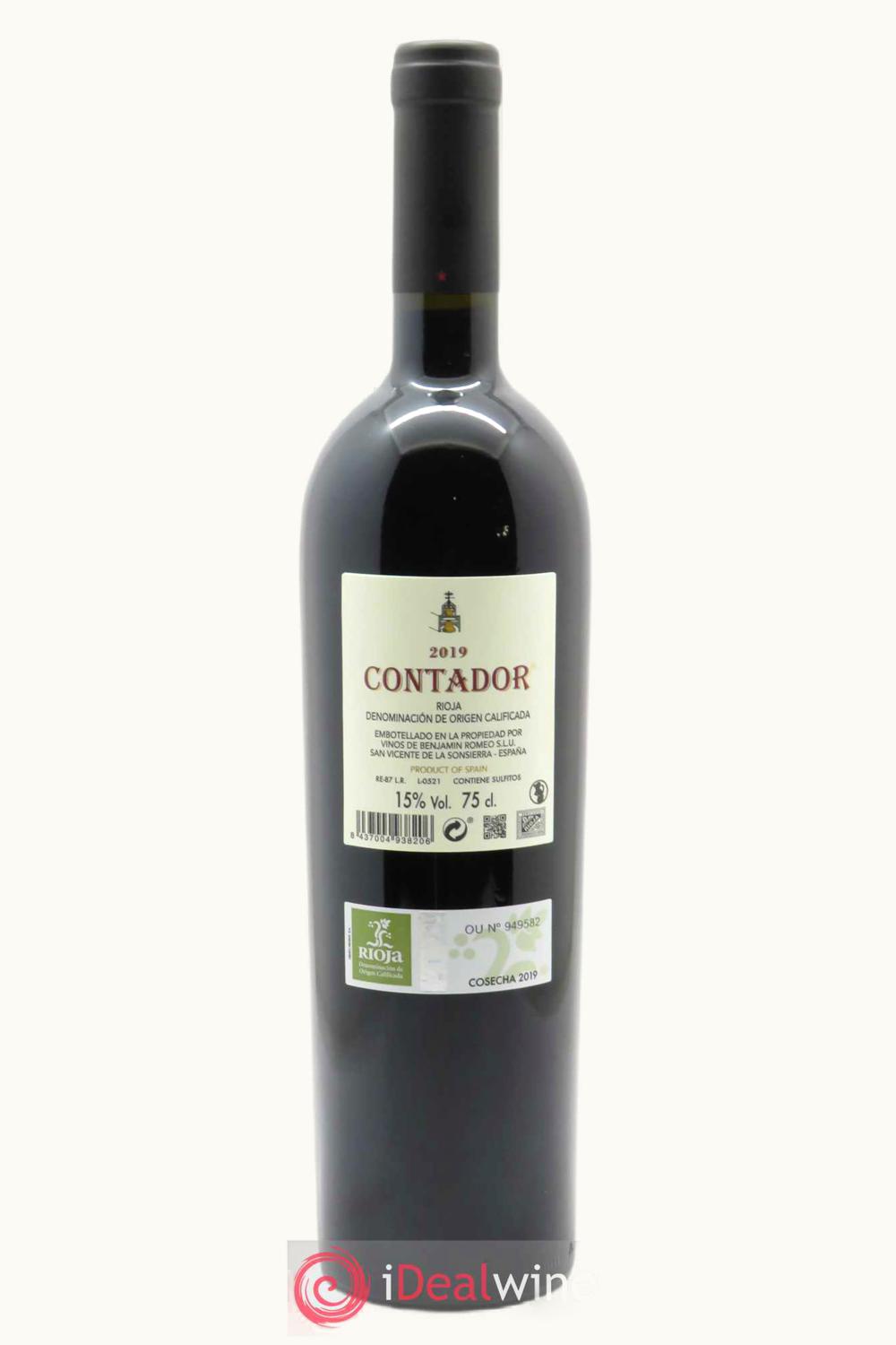 Contador Contador D.O.Ca. Rioja Alta, 2019
