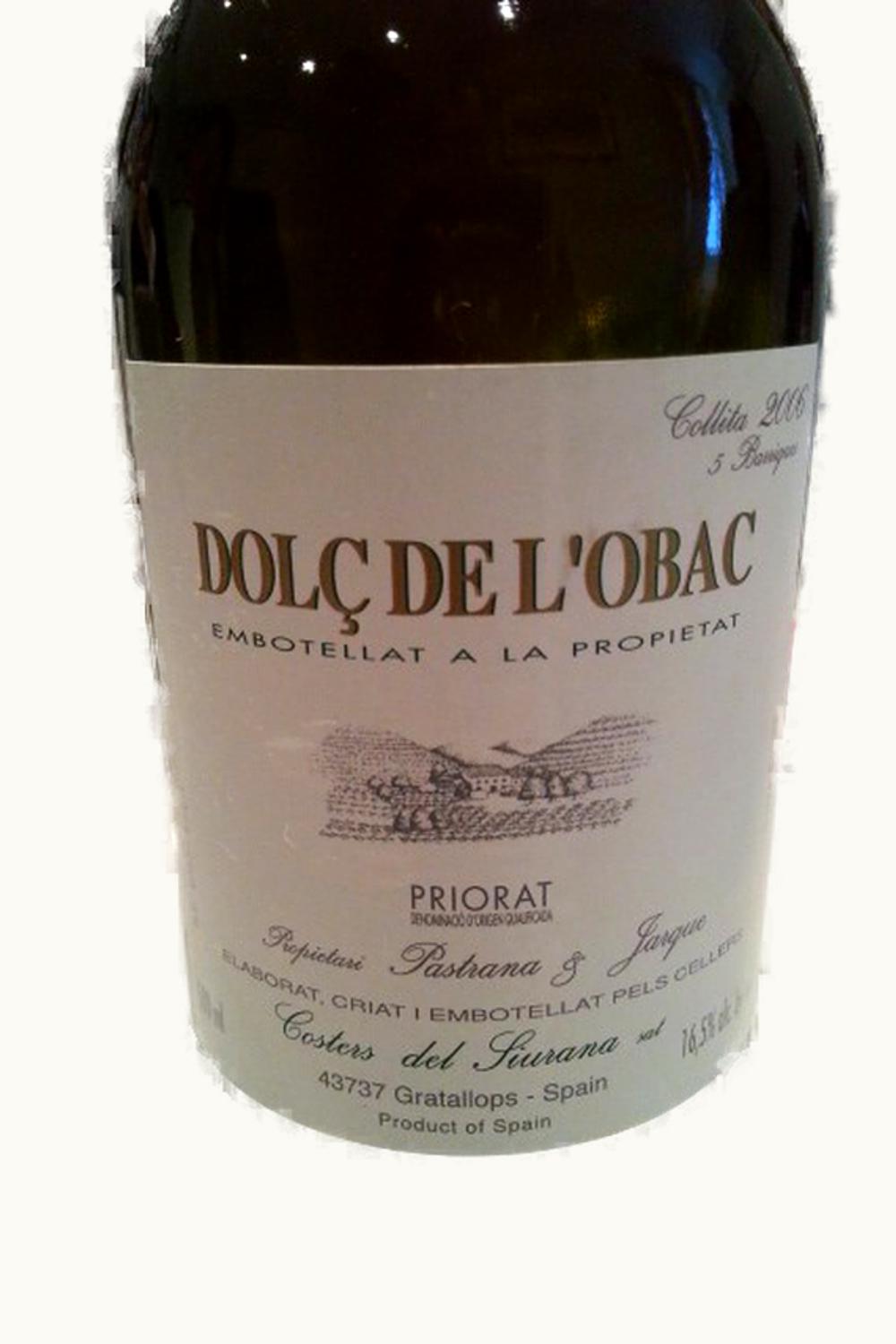 Costers del Siurana Costers del Siurana Clos de l'Obac, 2019