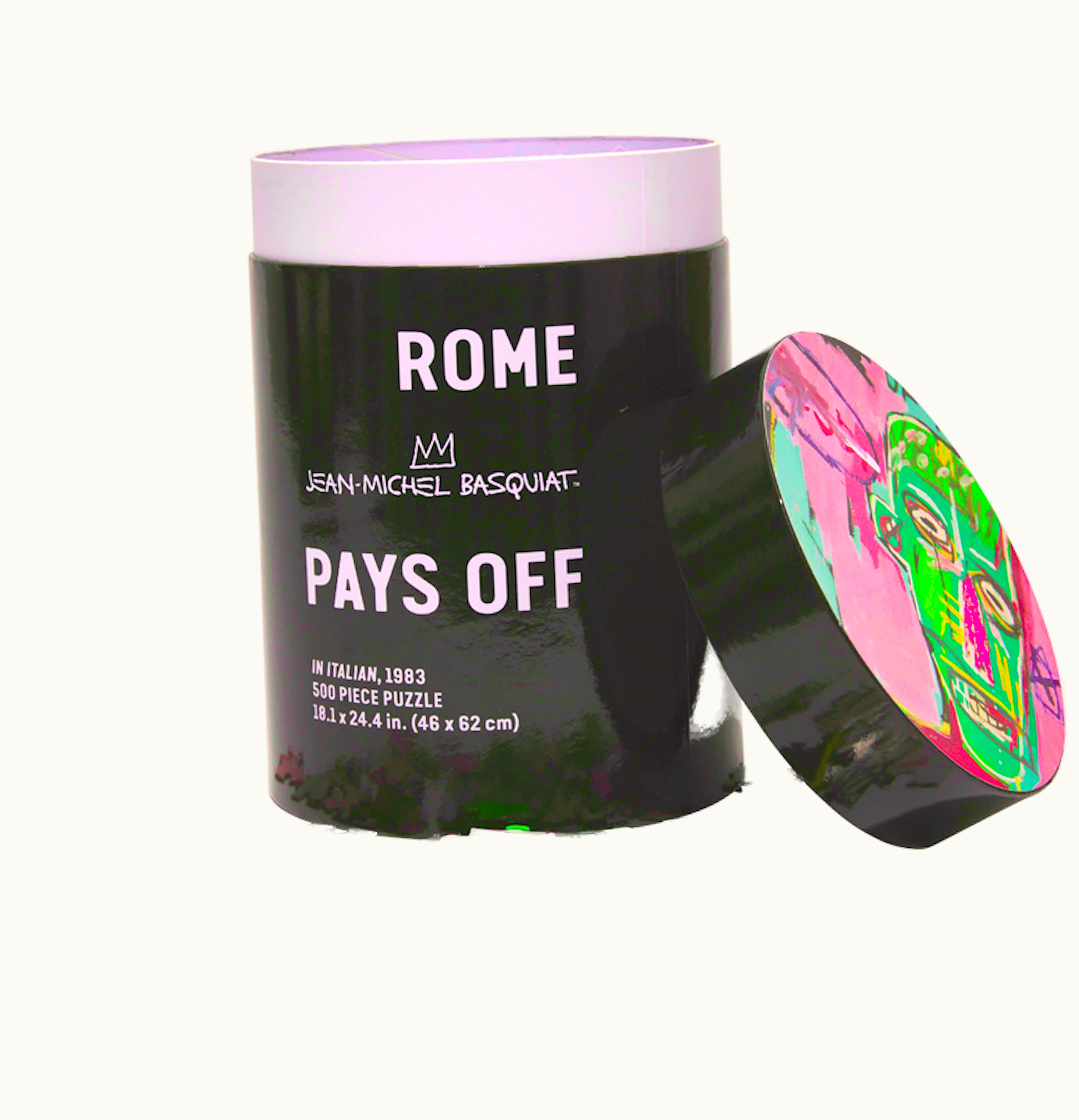 Jean-Michel Basquiat Jean Michel Basquiat Rome Pays Off In Italian 500 Piece Puzzle
