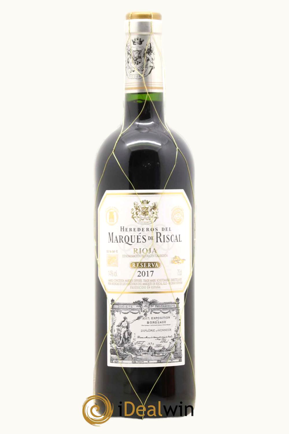 Marqués de Riscal Marqués de Riscal Reserva, 2017