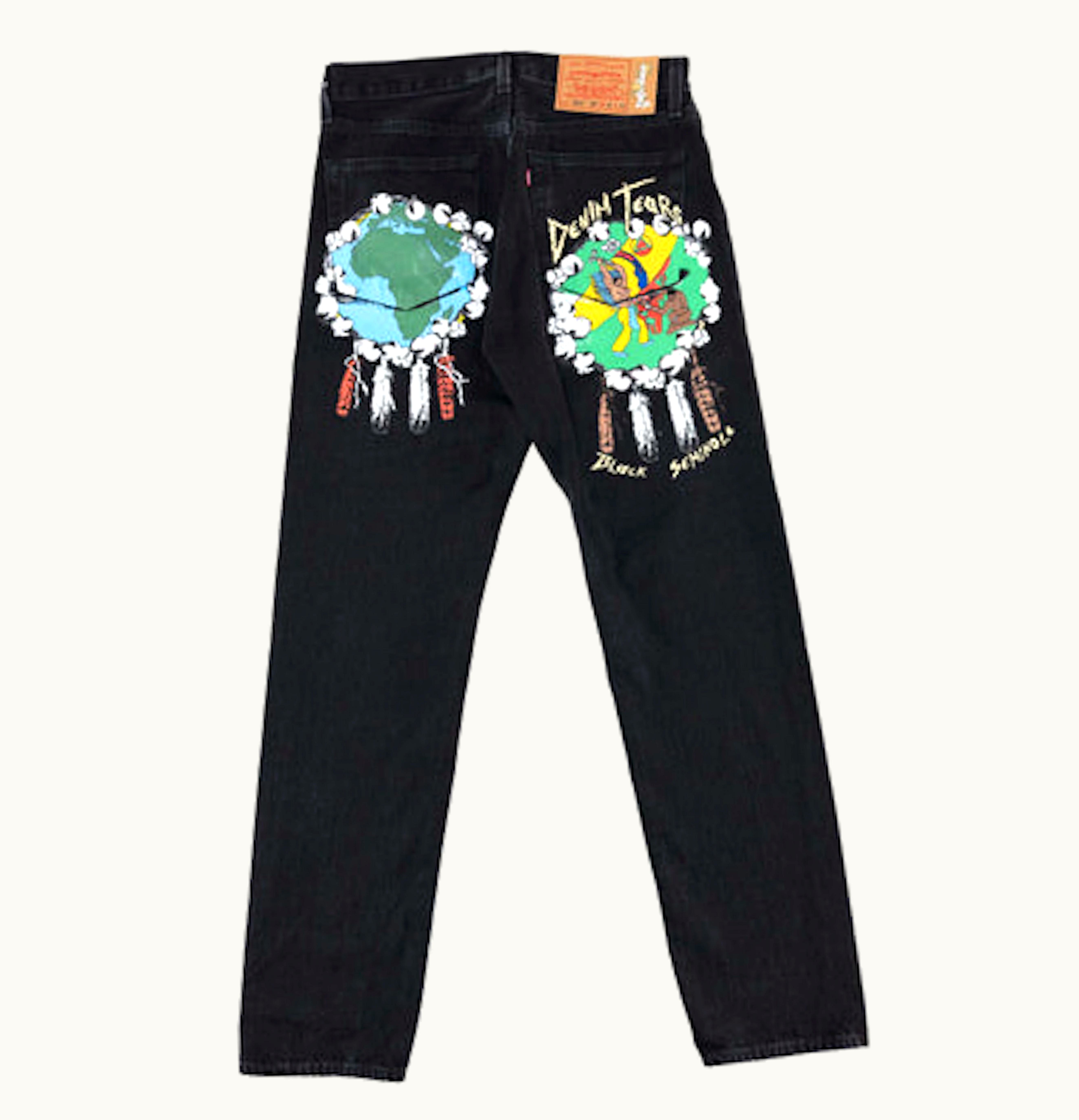 Denim Tears Denim Tears Onia Jean Black