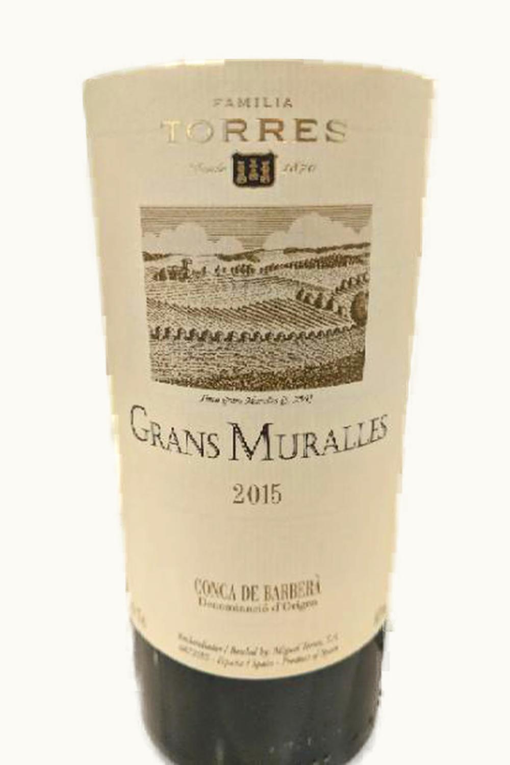 Torres Torres Conca de Barbera, Catalonia, Spain, 2015