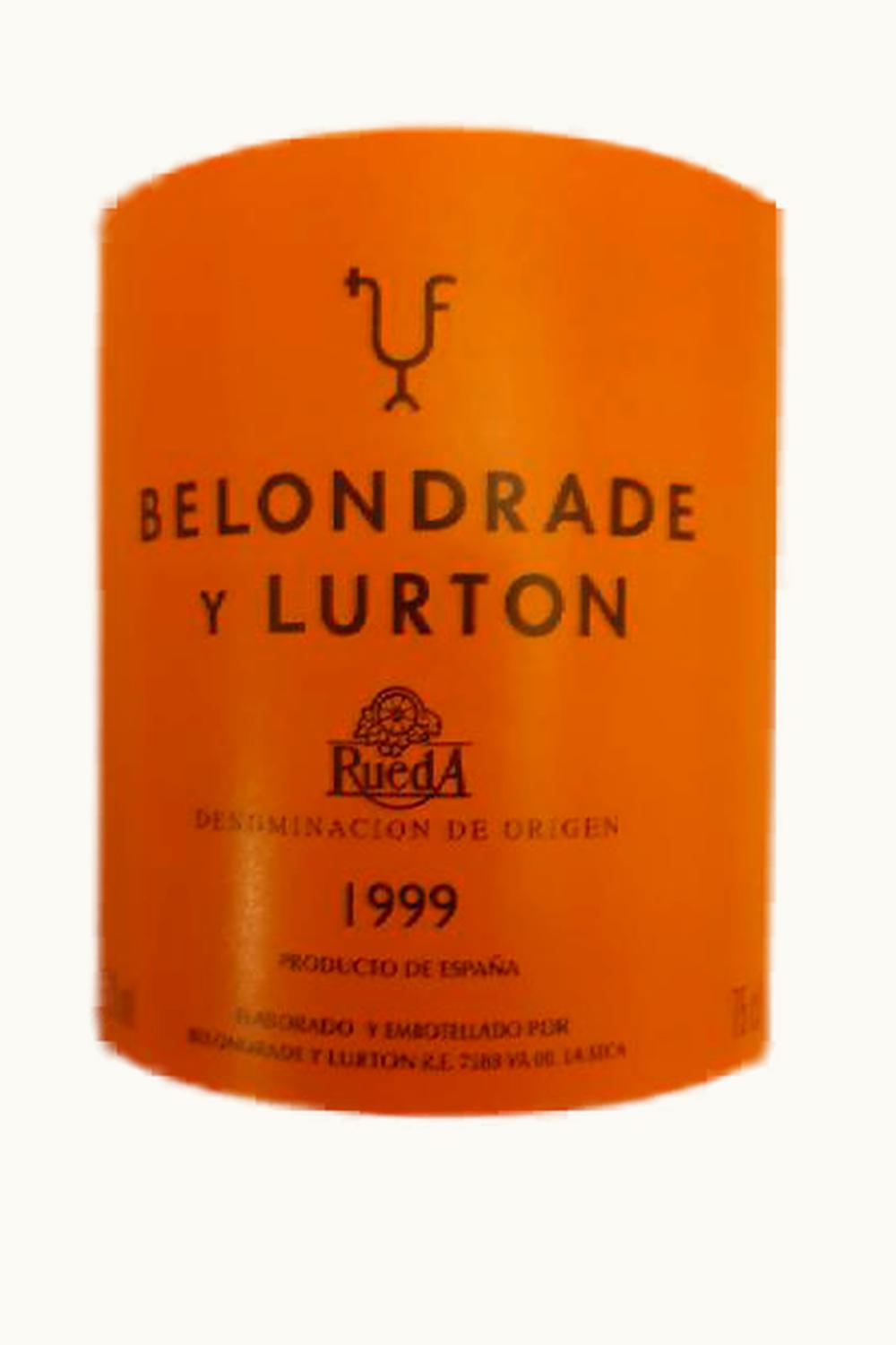 Belondrade y Lurton Belondrade y Lurton Rueda, Castilla y Leon, Spain, 2015