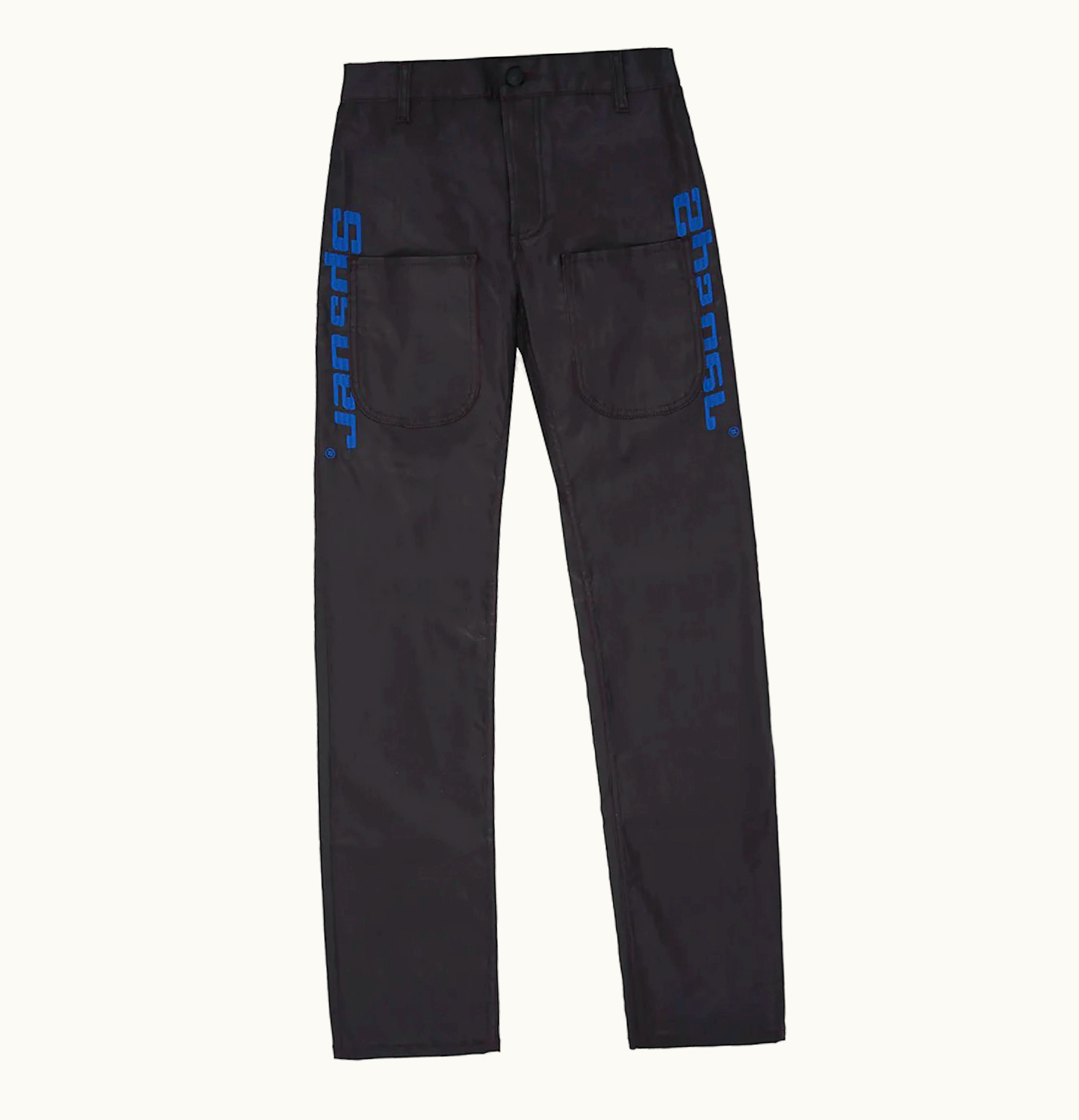 Sp5der Sp5der Coated Front Pocket Jean Brown