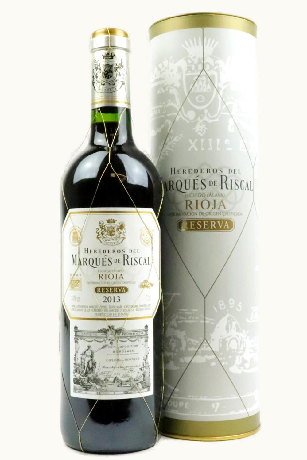 Marqués de Riscal Marqués de Riscal Reserva, 2013